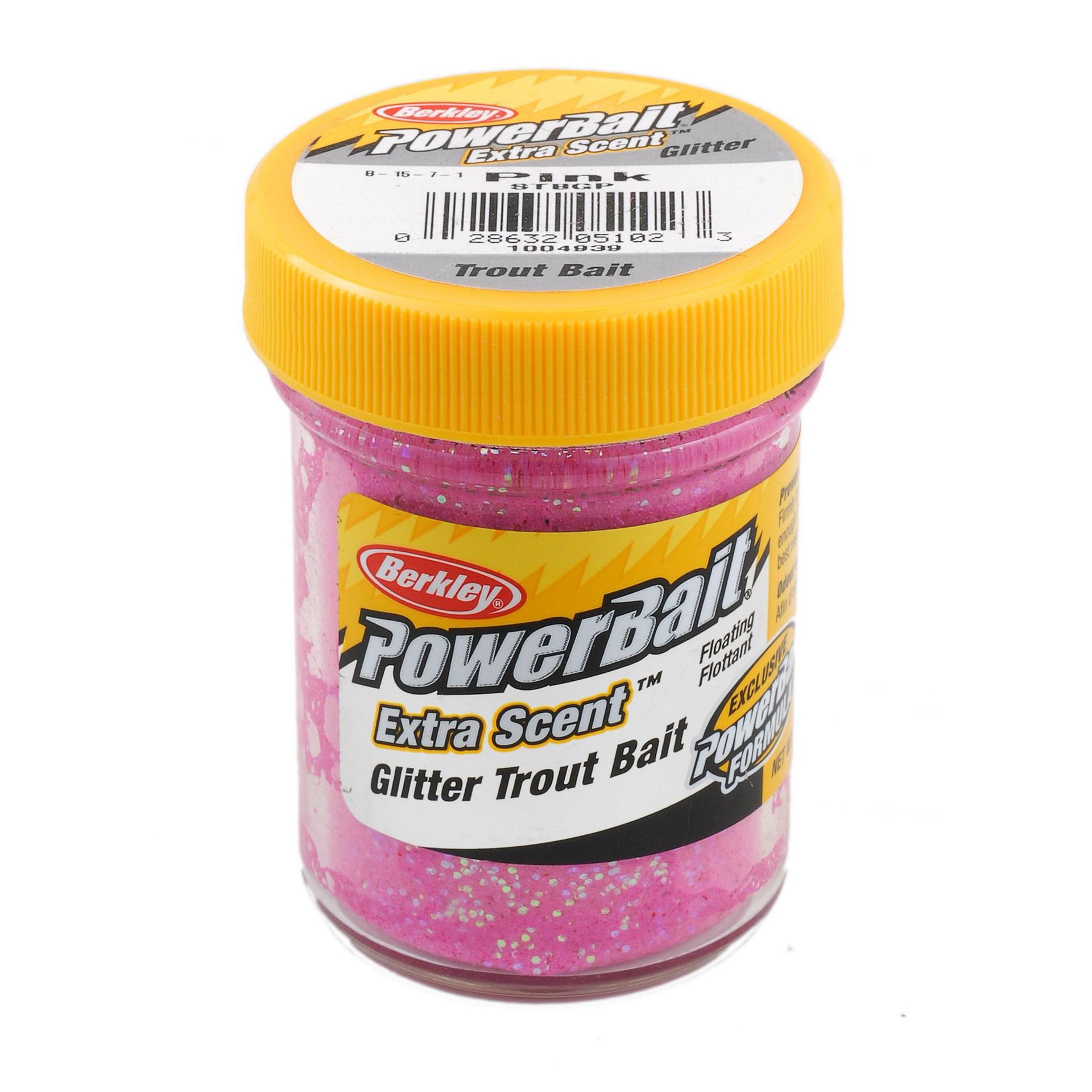 berkley fishing berkley powerbait glitter trout bait Natural Bait-Aniseed/Black Brown use Proven Powerbait formula No trout can resist the duo color and scent combination! (2 pack) Berkley PowerBait Glitter