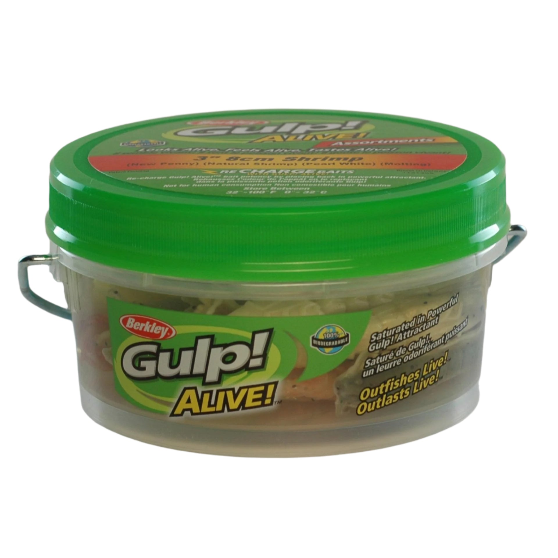 berkley fishing bucket Berkley Gulp! Alive! Assorted 3" Shrimp