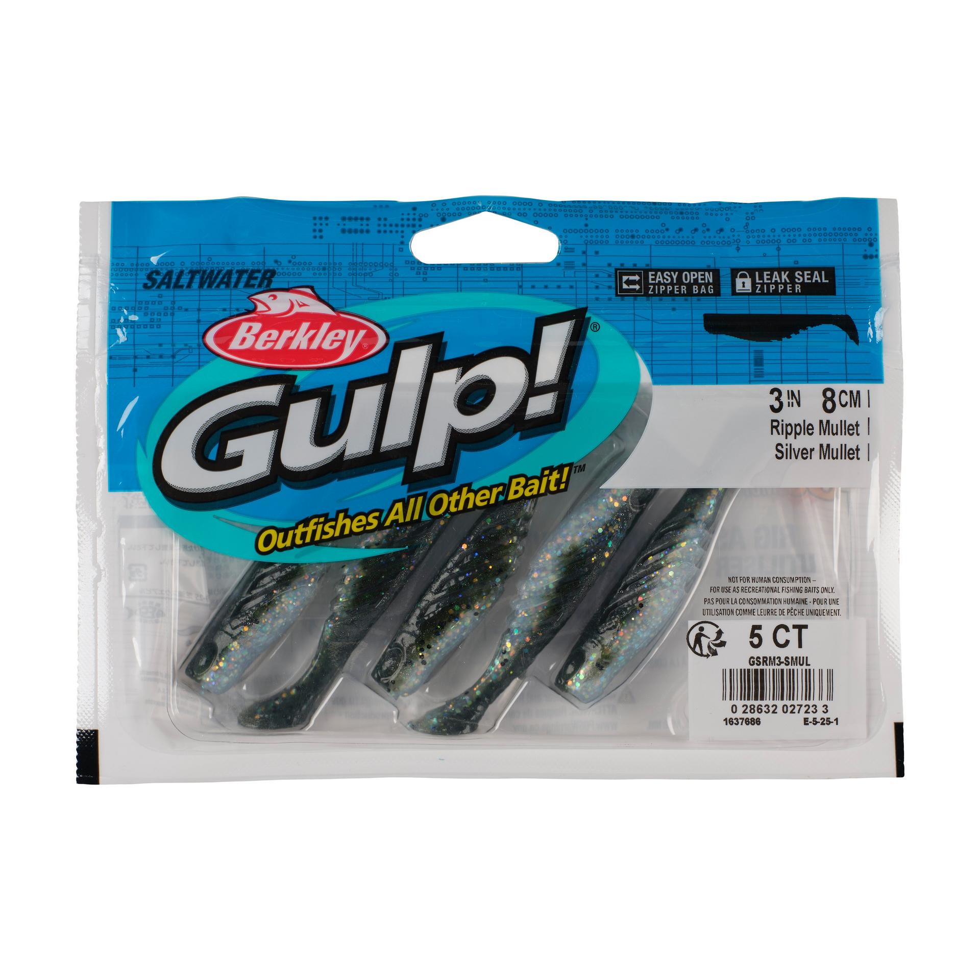 Gulp!® Saltwater Ripple Mullet| Berkley®