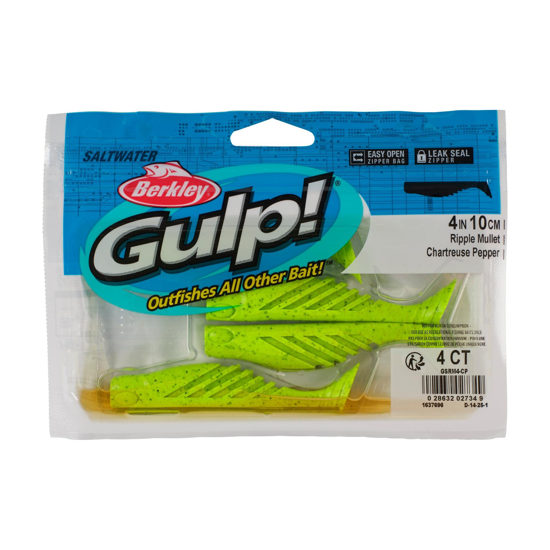 Gulp!® Saltwater Ripple Mullet| Berkley®