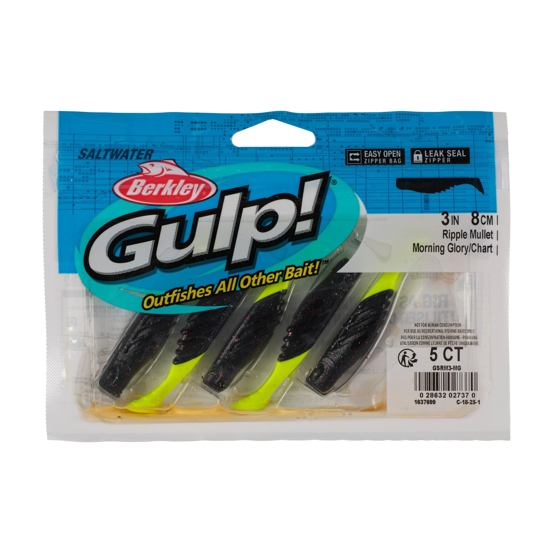 Gulp!® Saltwater Ripple Mullet| Berkley®