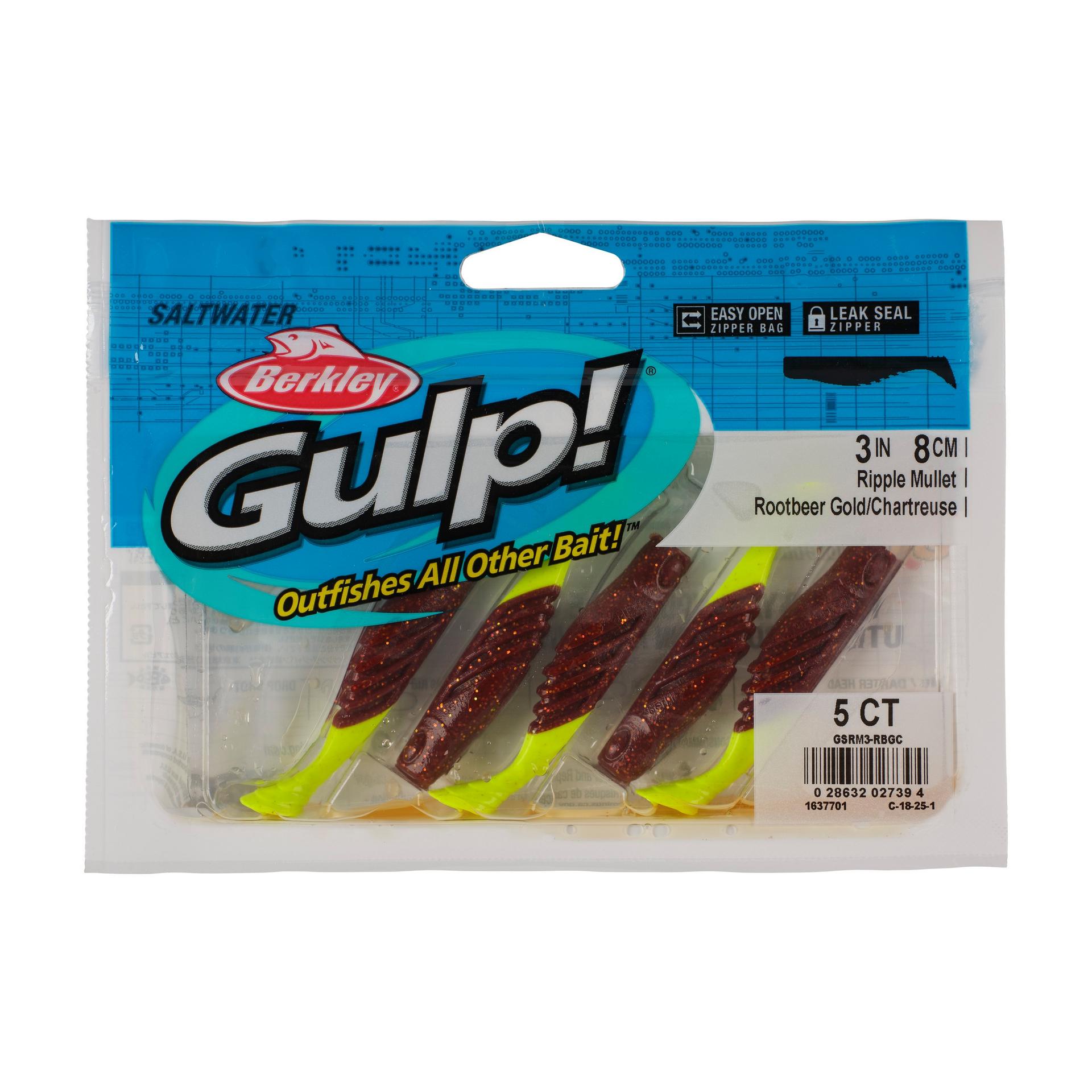 Gulp!® Saltwater Ripple Mullet| Berkley®