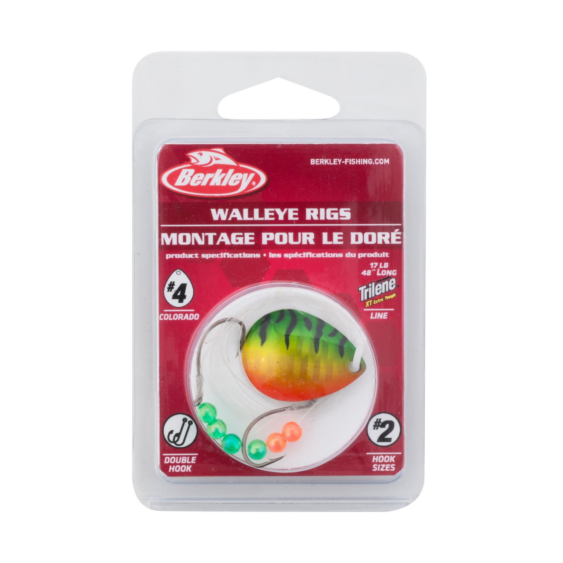 colorado hooks per line fishing Walleye Rig