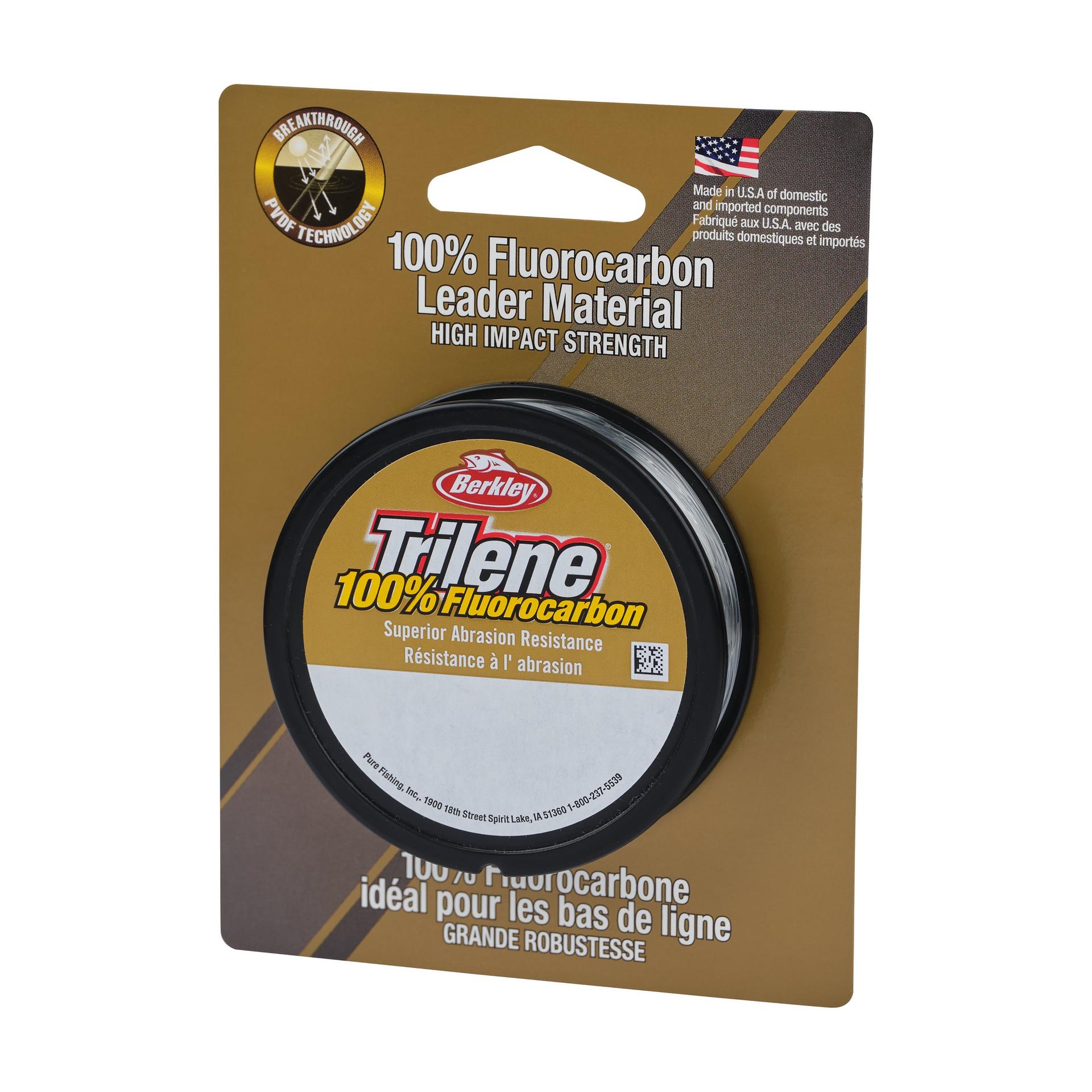 BerkleyTrilene100FluorocarbonLeaderMaterial PocketPak Clear alt5 | Berkley Fishing