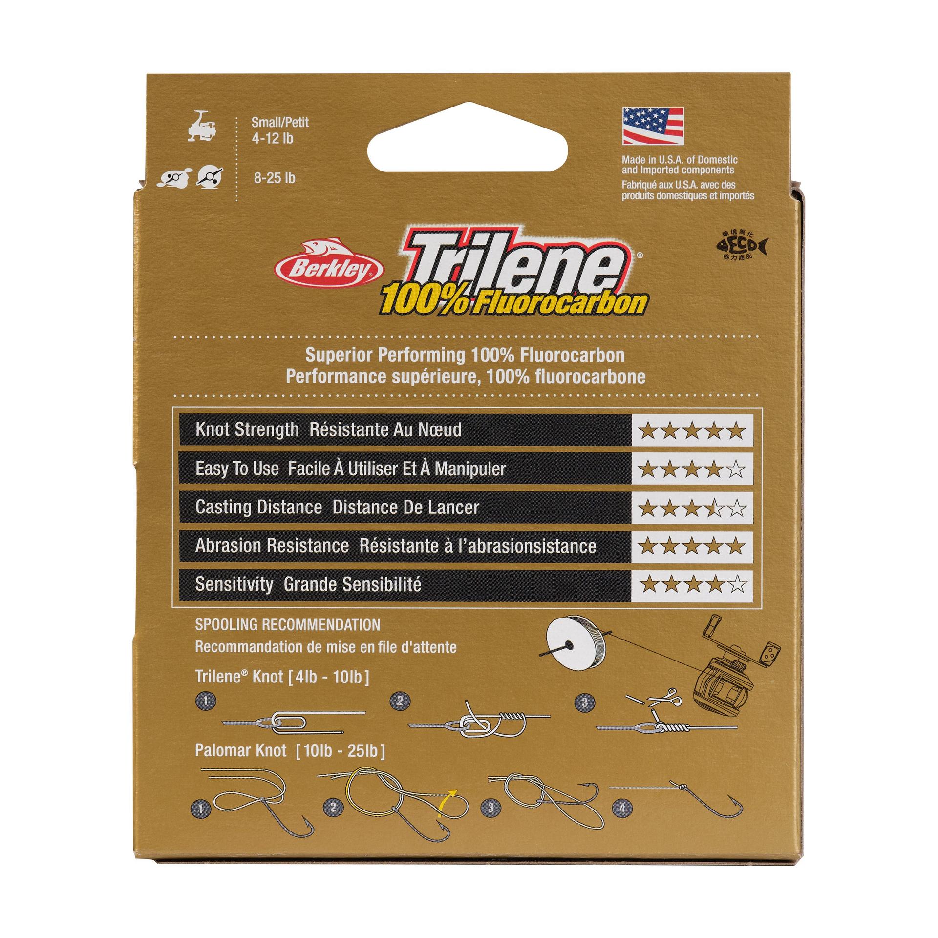 BerkleyTrilene100Fluorocarbon Filler Clear alt4 | Berkley Fishing