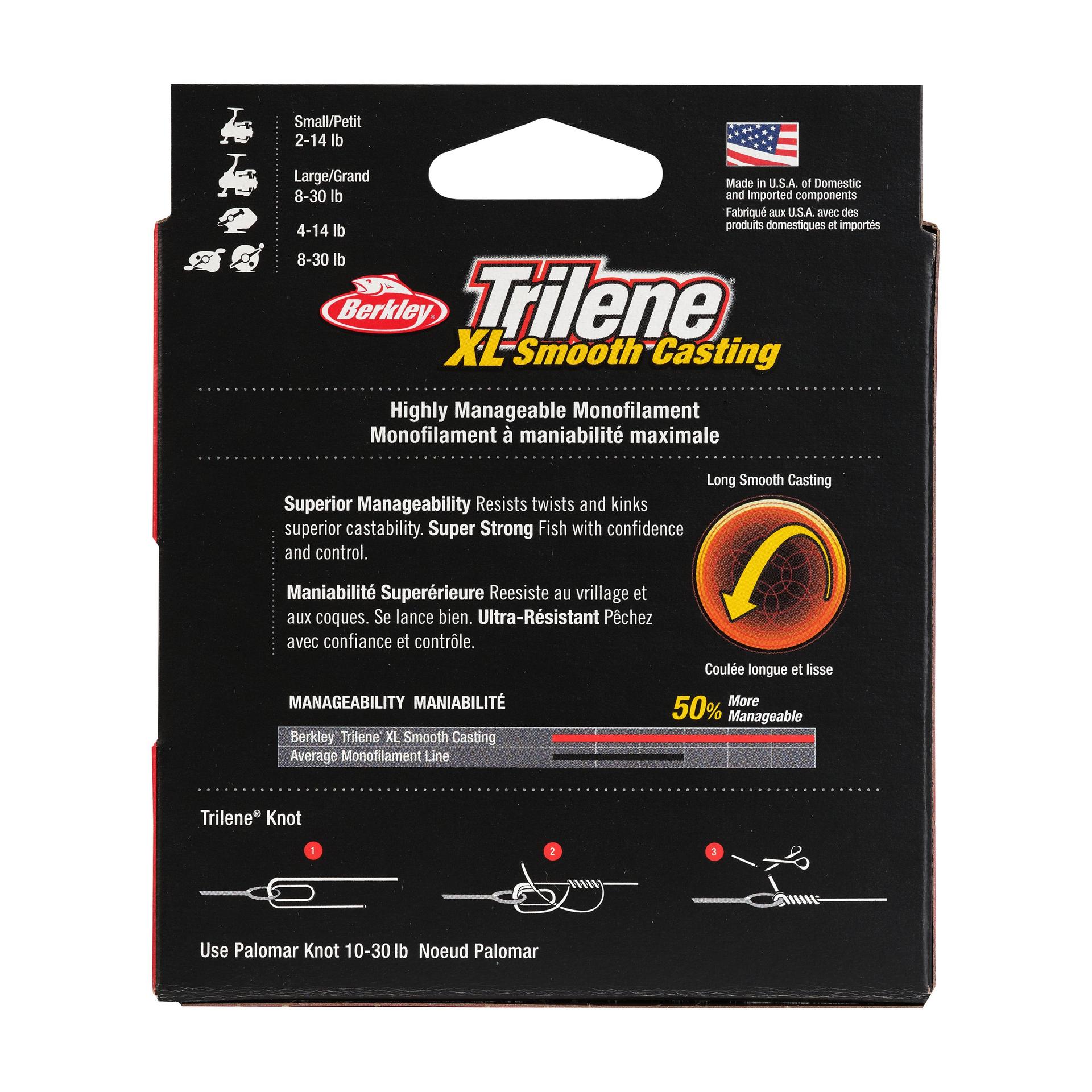 BerkleyTrileneXL Filler Clear alt4 | Berkley Fishing