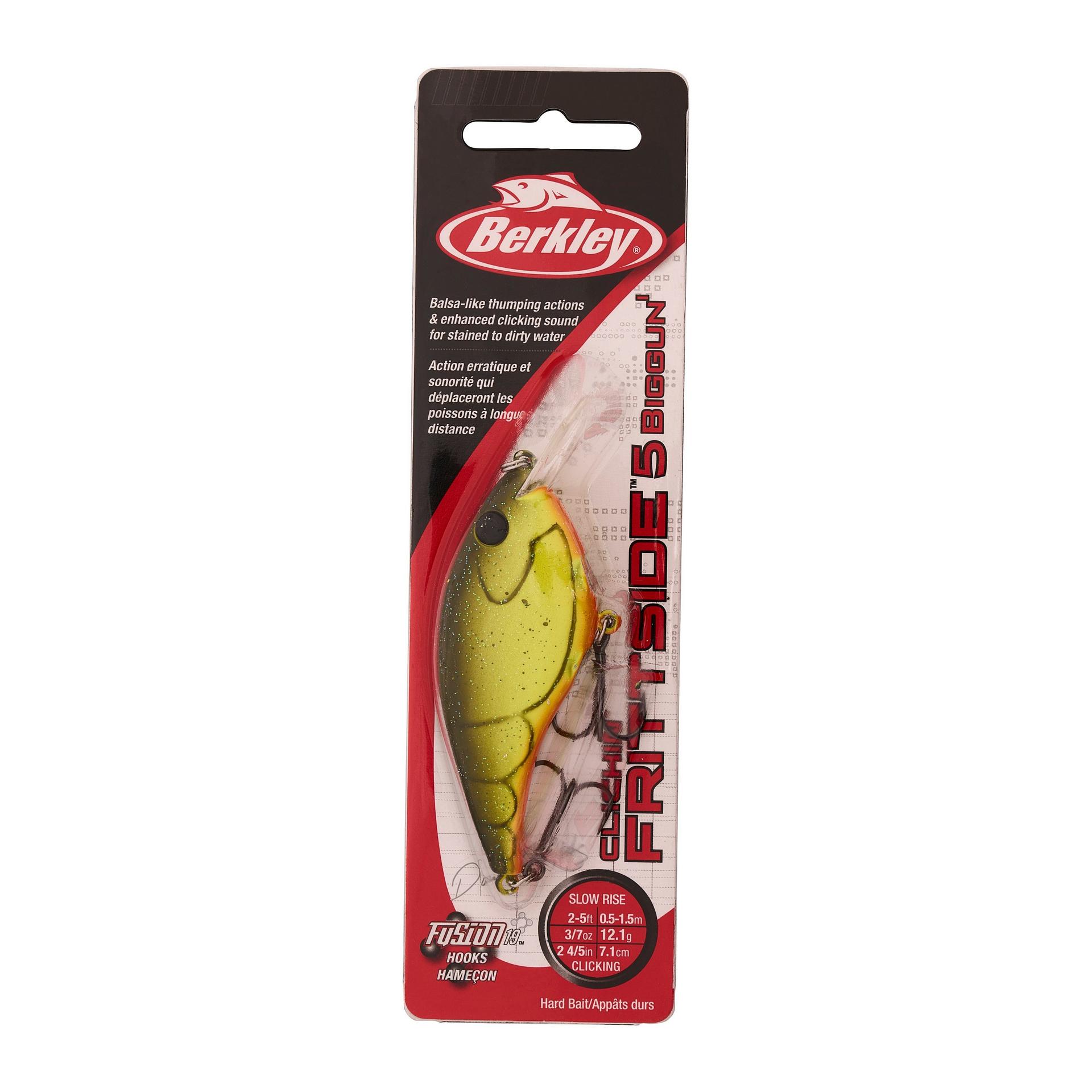 Berkley ClickinFrittside 5Biggun RootbeerCraw PKG | Berkley Fishing