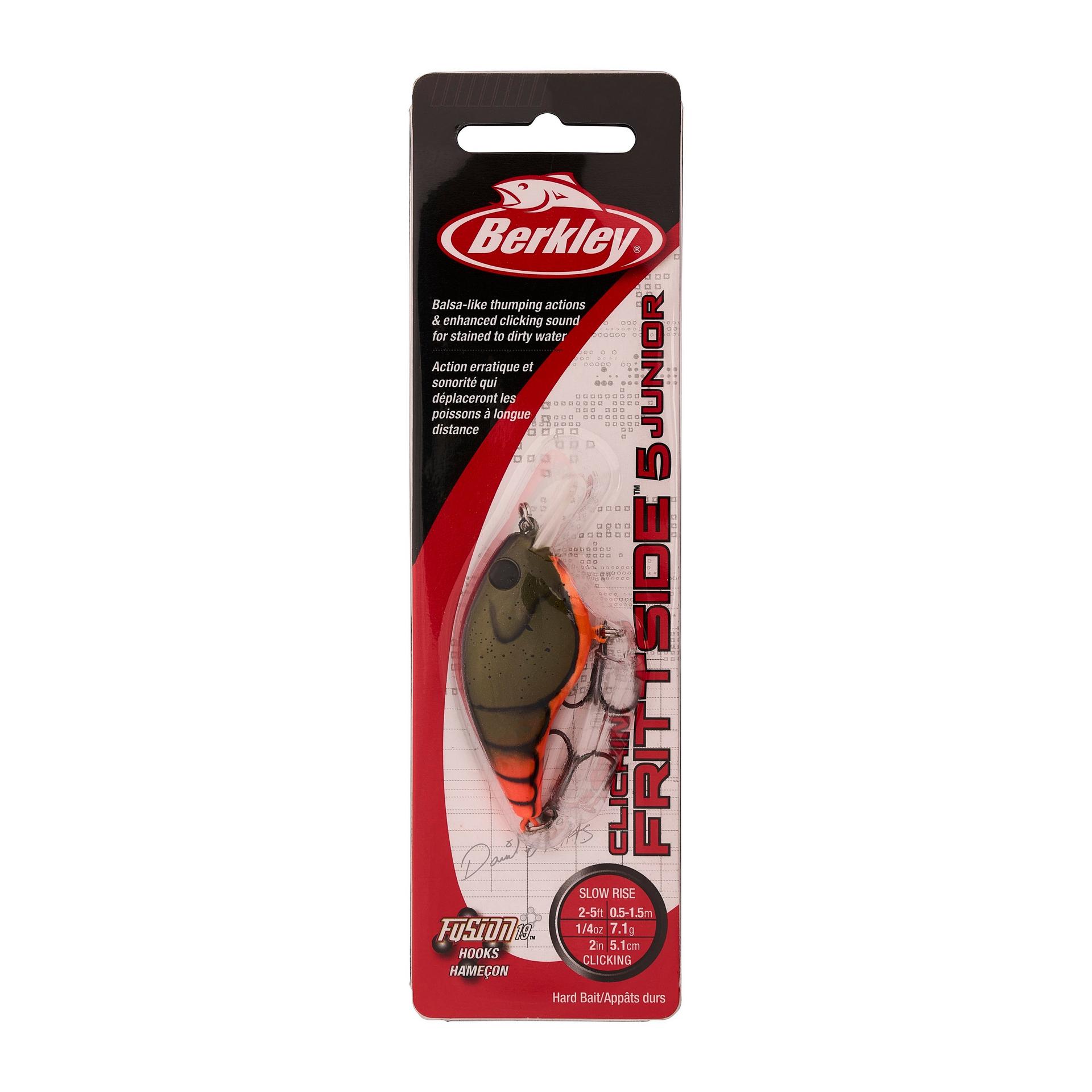 Berkley ClickinFrittside 5Junior FiretailGreenCraw PKG | Berkley Fishing