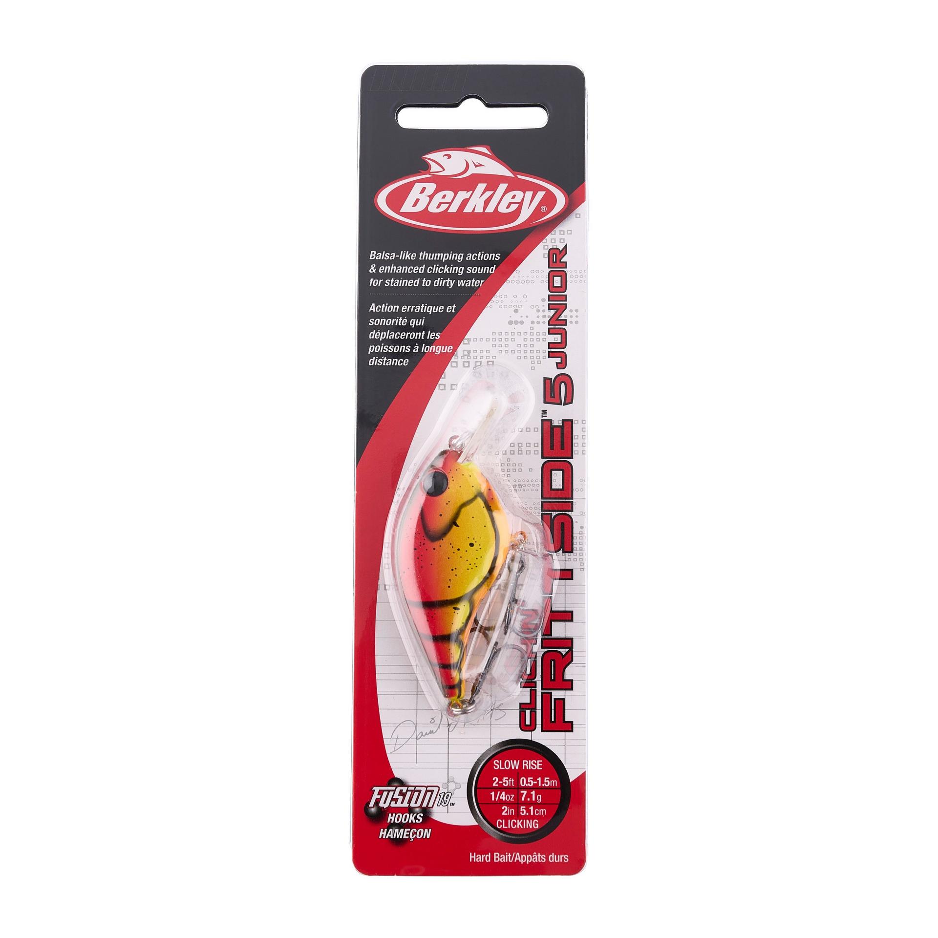 Berkley ClickinFrittside 5Junior RedSpringCraw PKG | Berkley Fishing