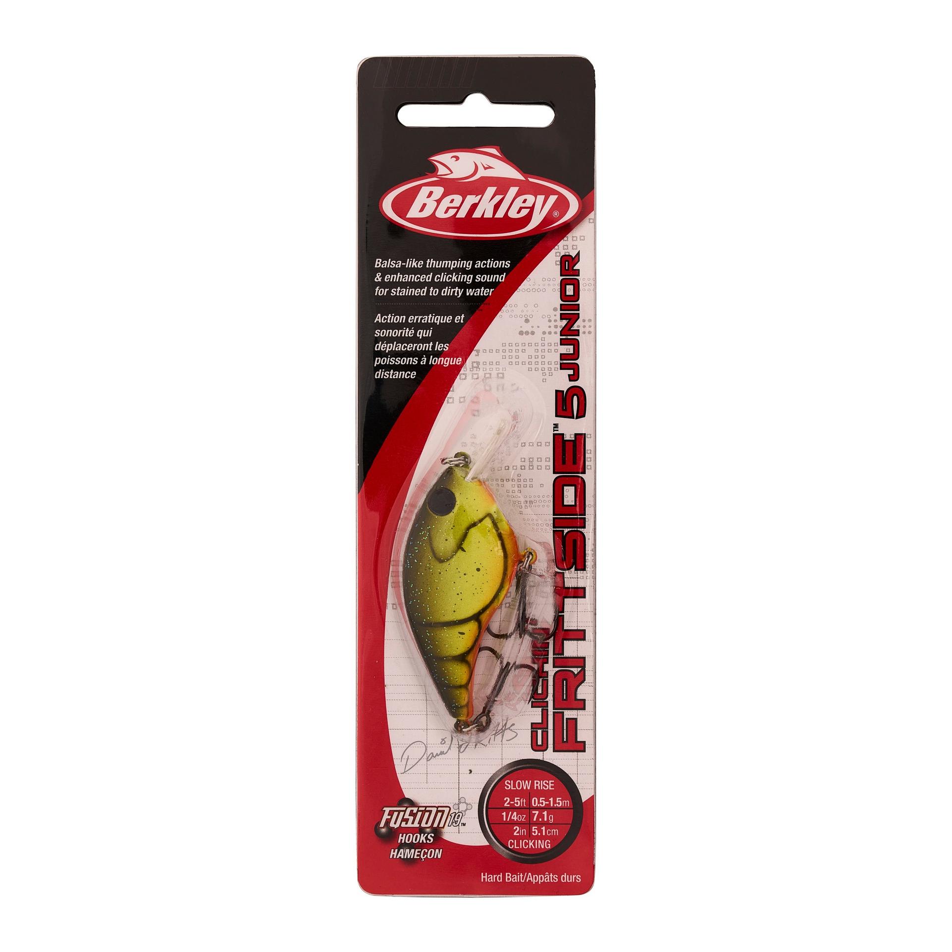 Berkley ClickinFrittside 5Junior RootbeerCraw PKG | Berkley Fishing