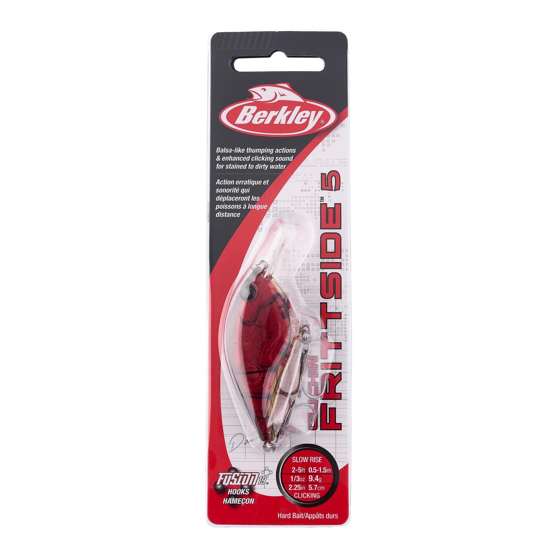 Berkley ClickinFrittside 5 RootbeerCraw PKG | Berkley Fishing