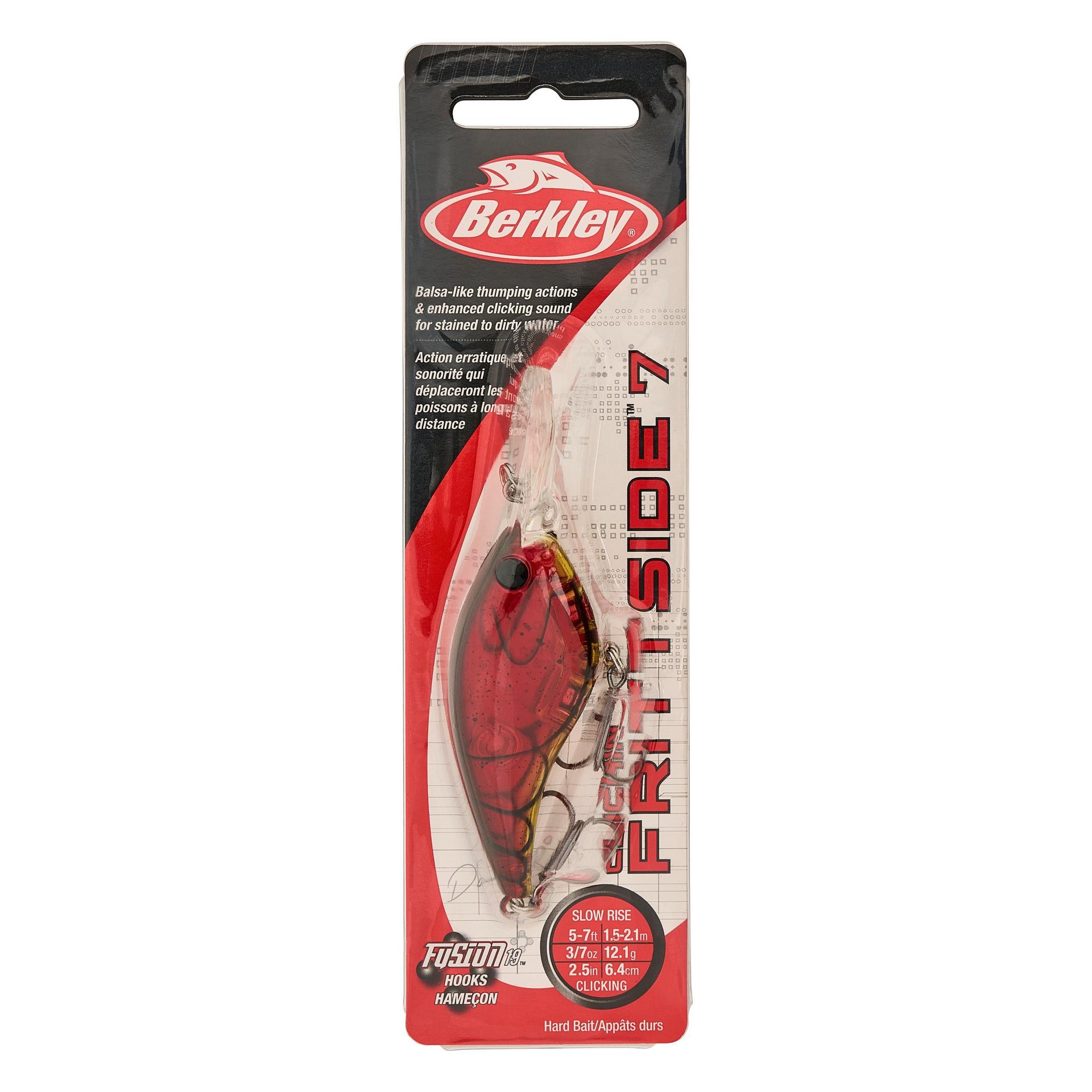 Berkley ClickinFrittside 7 GhostRedCraw PKG | Berkley Fishing