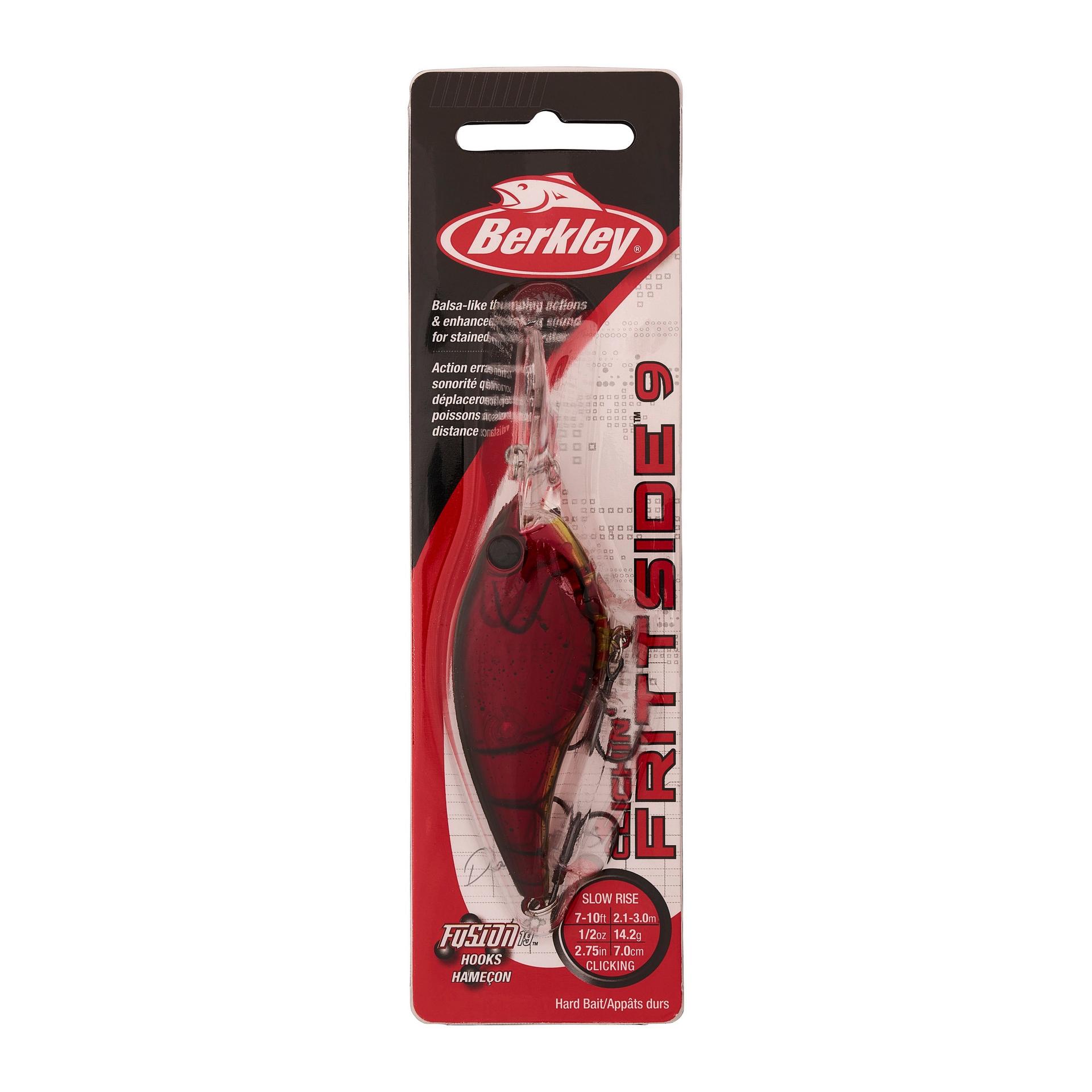 Berkley ClickinFrittside 9 GhostRedCraw PKG | Berkley Fishing