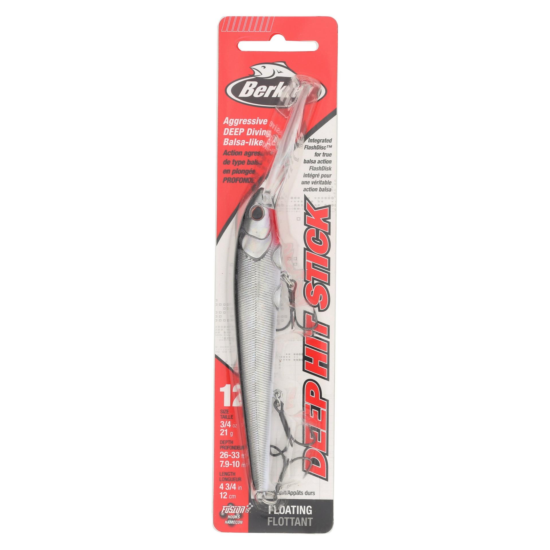 Berkley DeepHitStick 12 BlackSilver PKG | Berkley Fishing