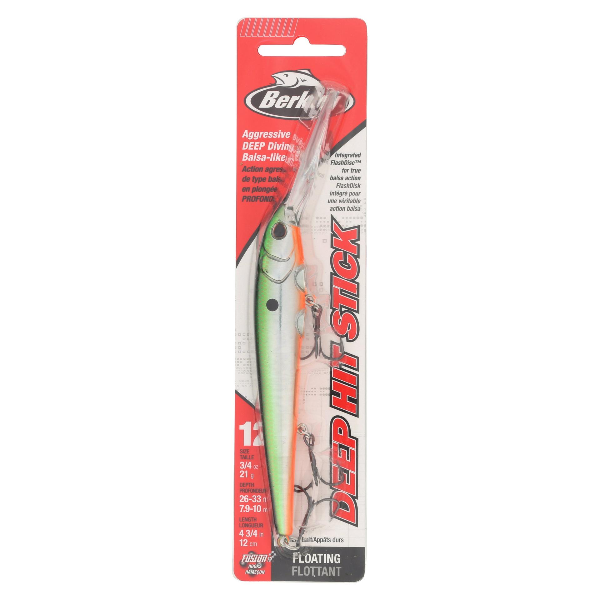 Berkley DeepHitStick 12 SlickTennesseeShad PKG | Berkley Fishing