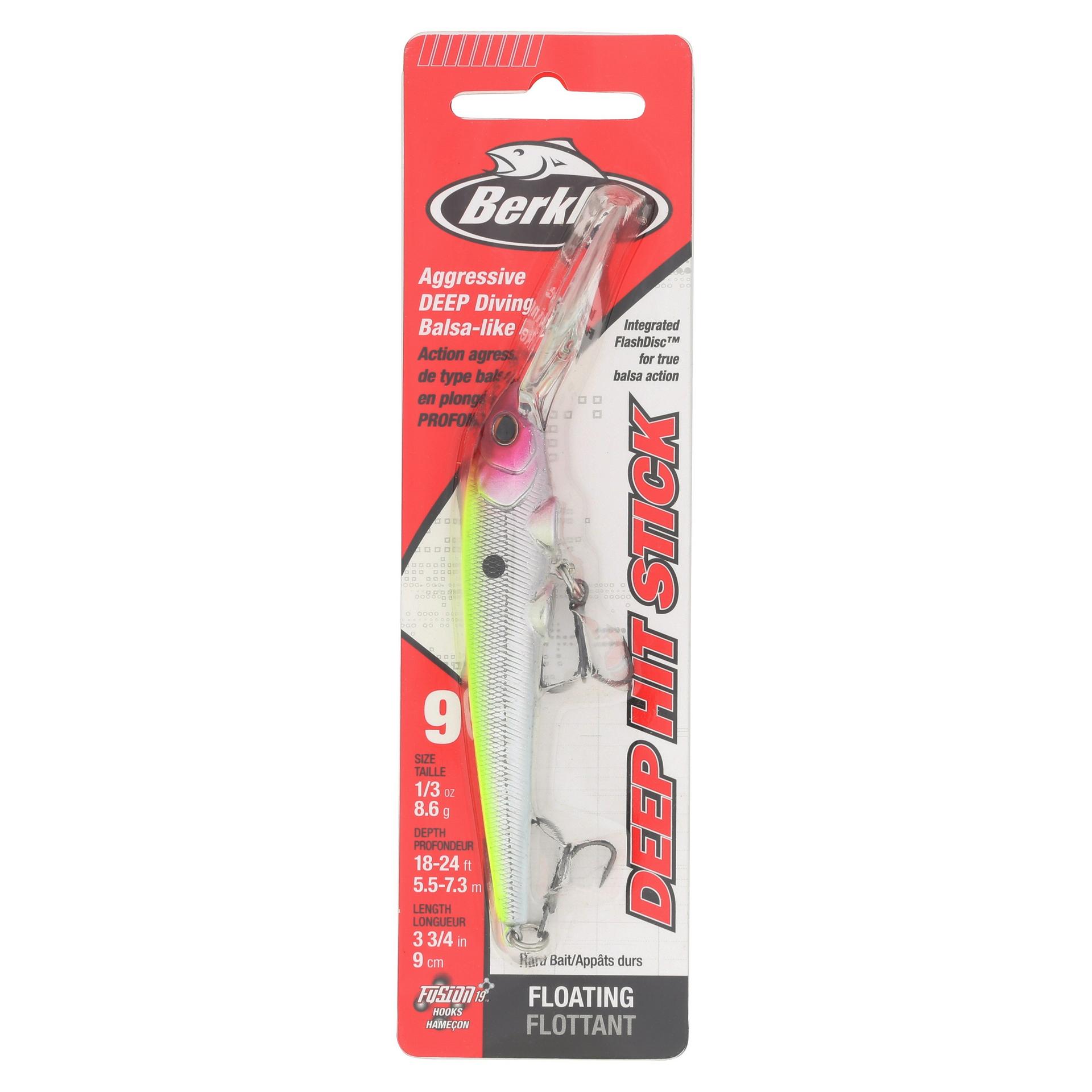 Berkley DeepHitStick 9 Clown PKG | Berkley Fishing