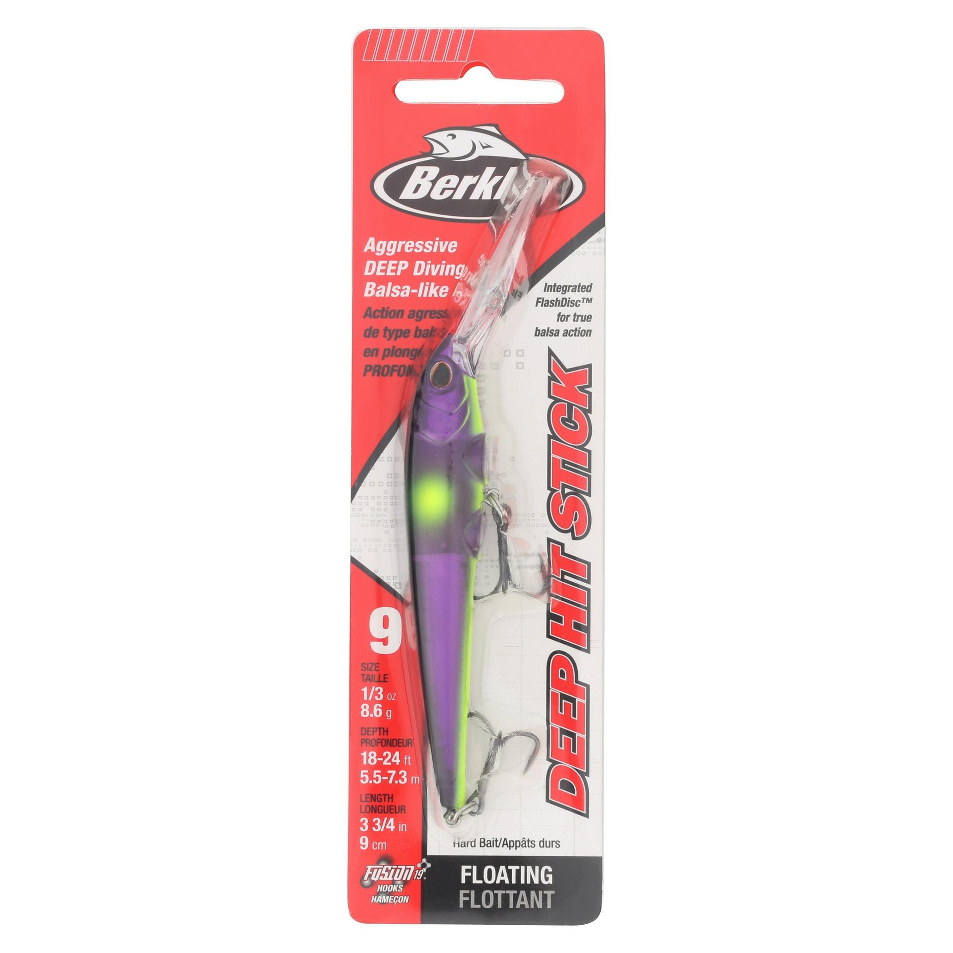 Berkley DeepHitStick 9 Firefly PKG | Berkley Fishing