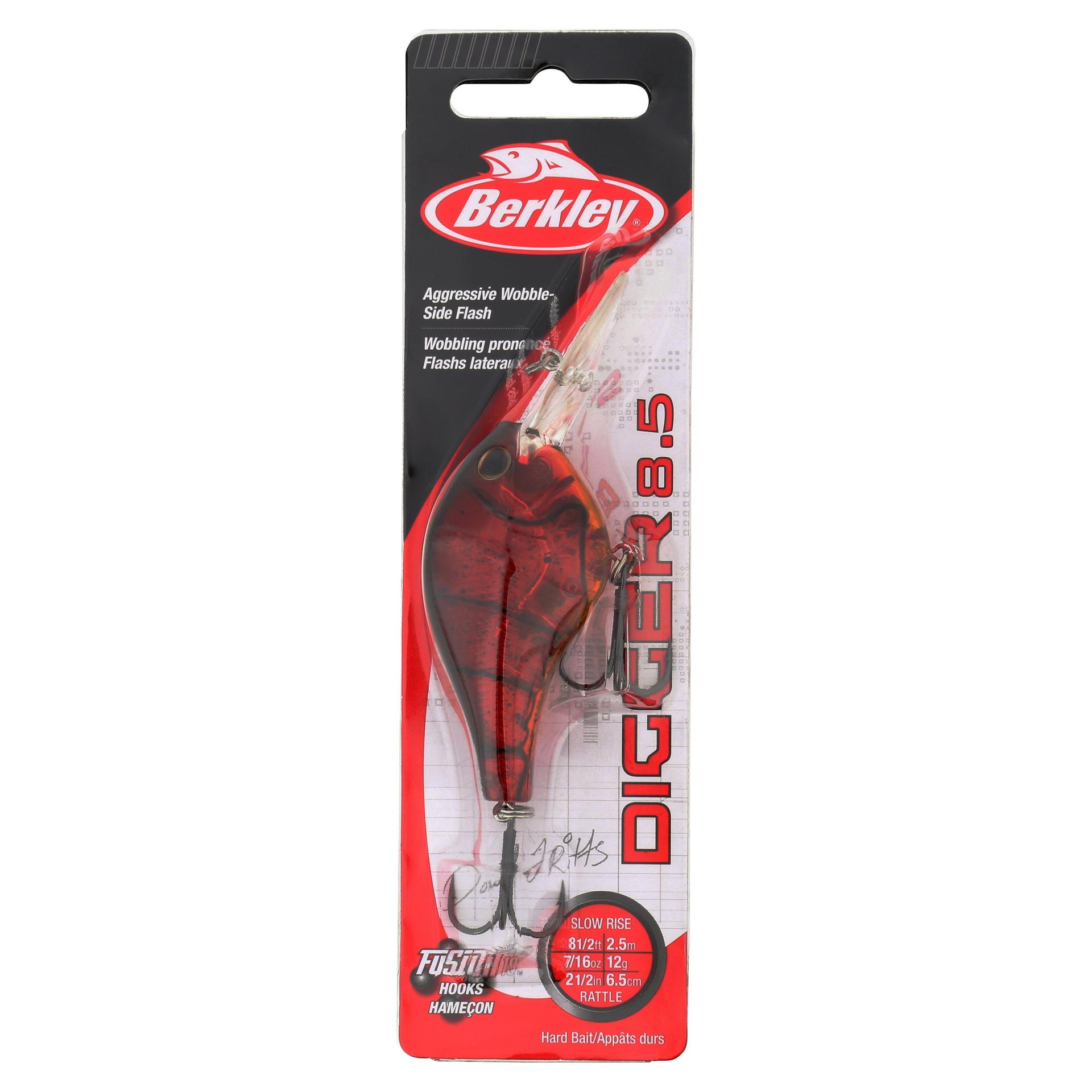 Berkley Digger 85 GhostRedCraw PKG | Berkley Fishing