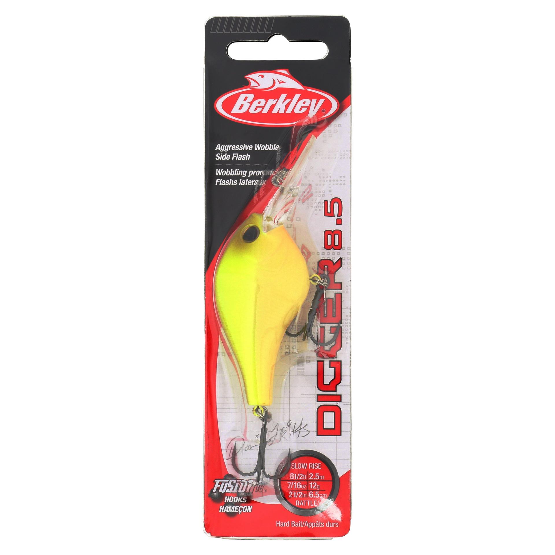 Berkley Digger 85 VanillaChartreuse PKG | Berkley Fishing