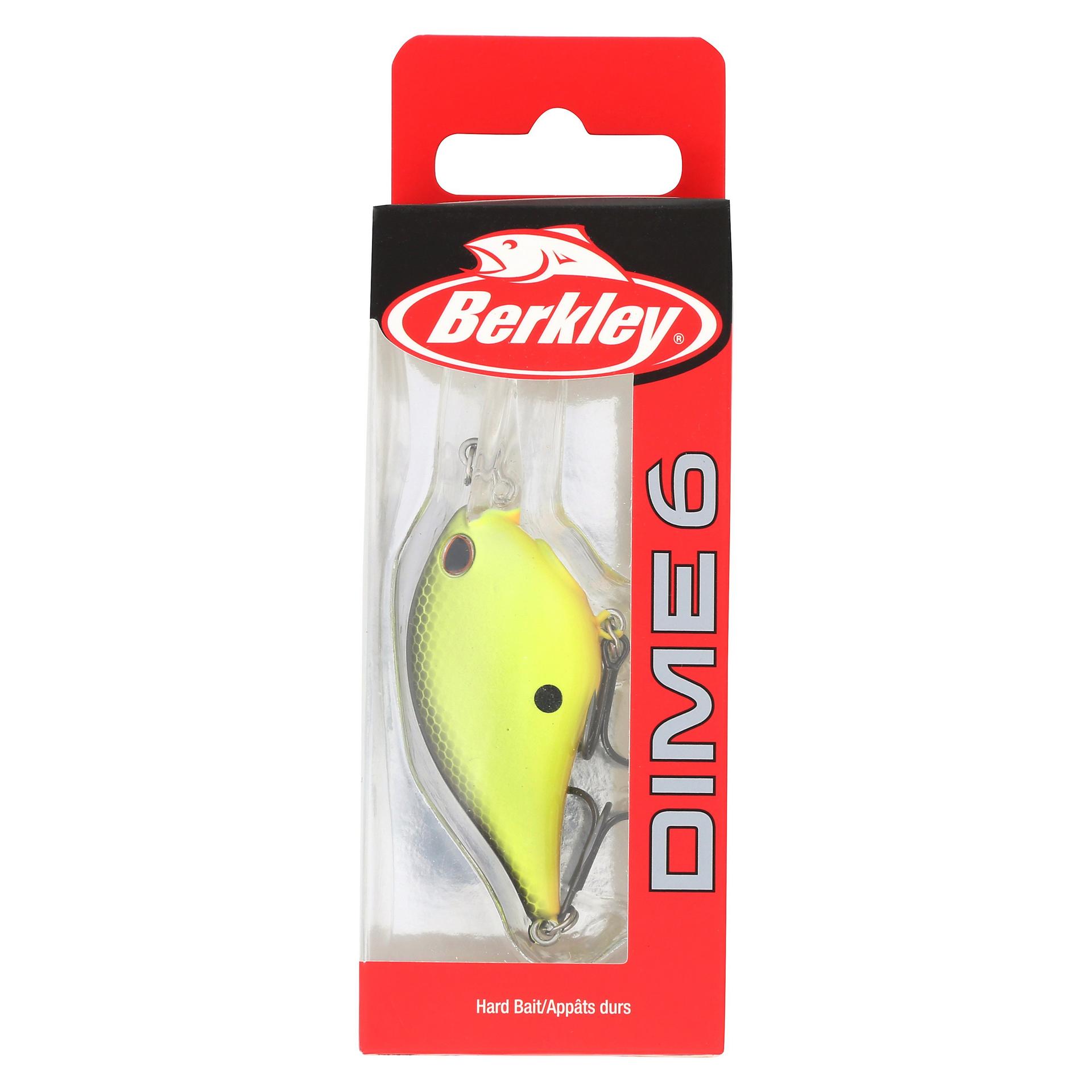 Berkley Dime 6 BlackChartreuse PKG | Berkley Fishing