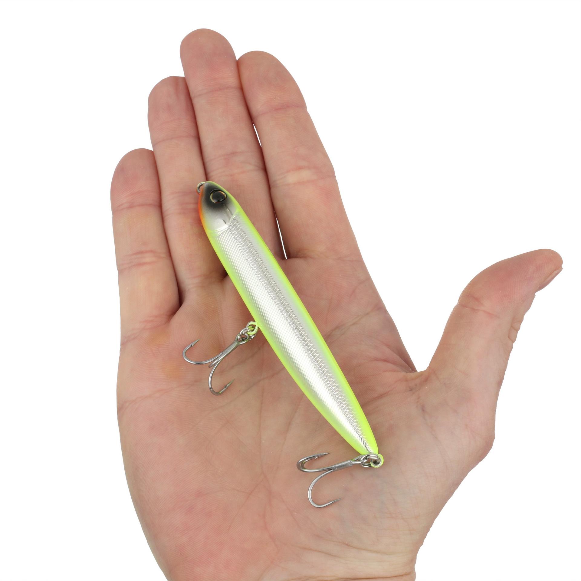 Berkley DriftwalkerSaltwater 110 ChromeChartreuse HAND | Berkley Fishing