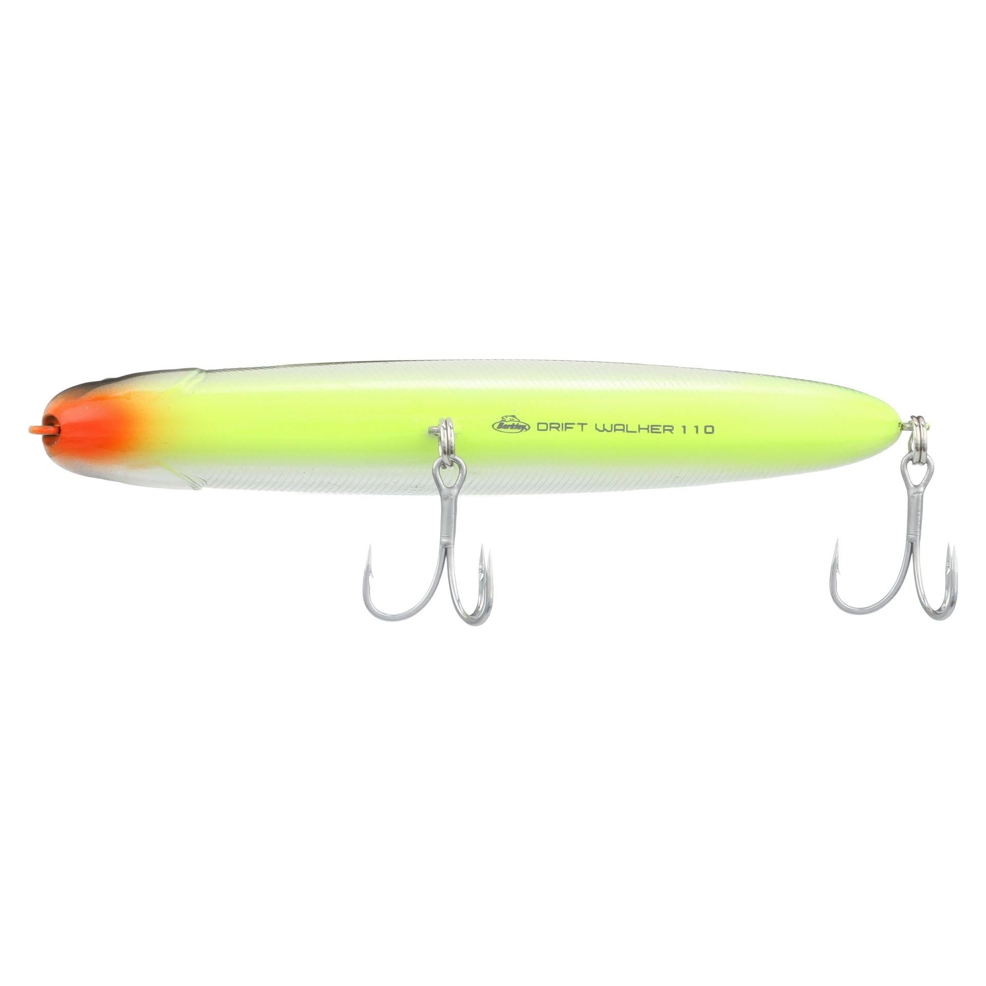 Berkley DriftwalkerSaltwater 110 ChromeChartreuse alt4 | Berkley Fishing