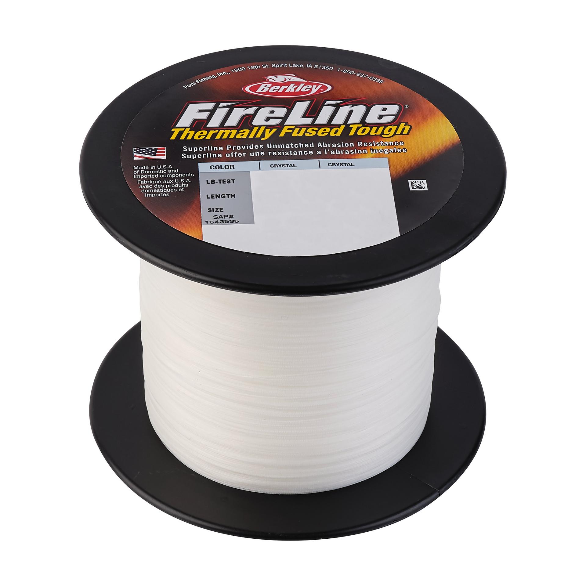 FireLine Bulk Spool | Berkley Fishing , 4 lb | 1.8 kg / Crystal FireLine Bulk Spool | Berkley Fishing , 4 lb | 1.8 kg / Crystal