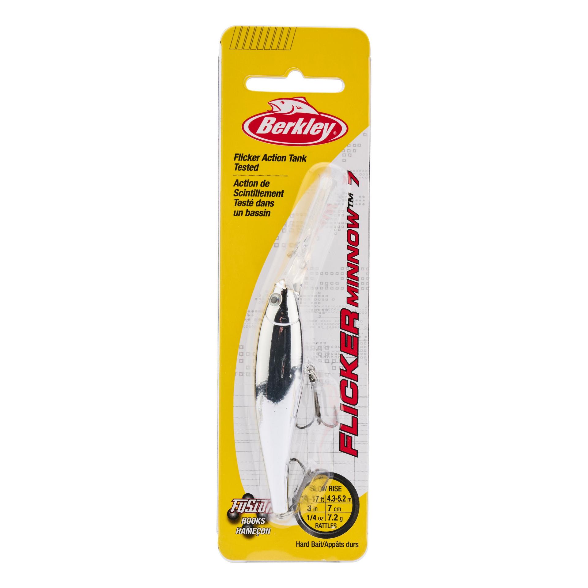 Berkley FlickerMinnow 7 Chrome PKG | Berkley Fishing