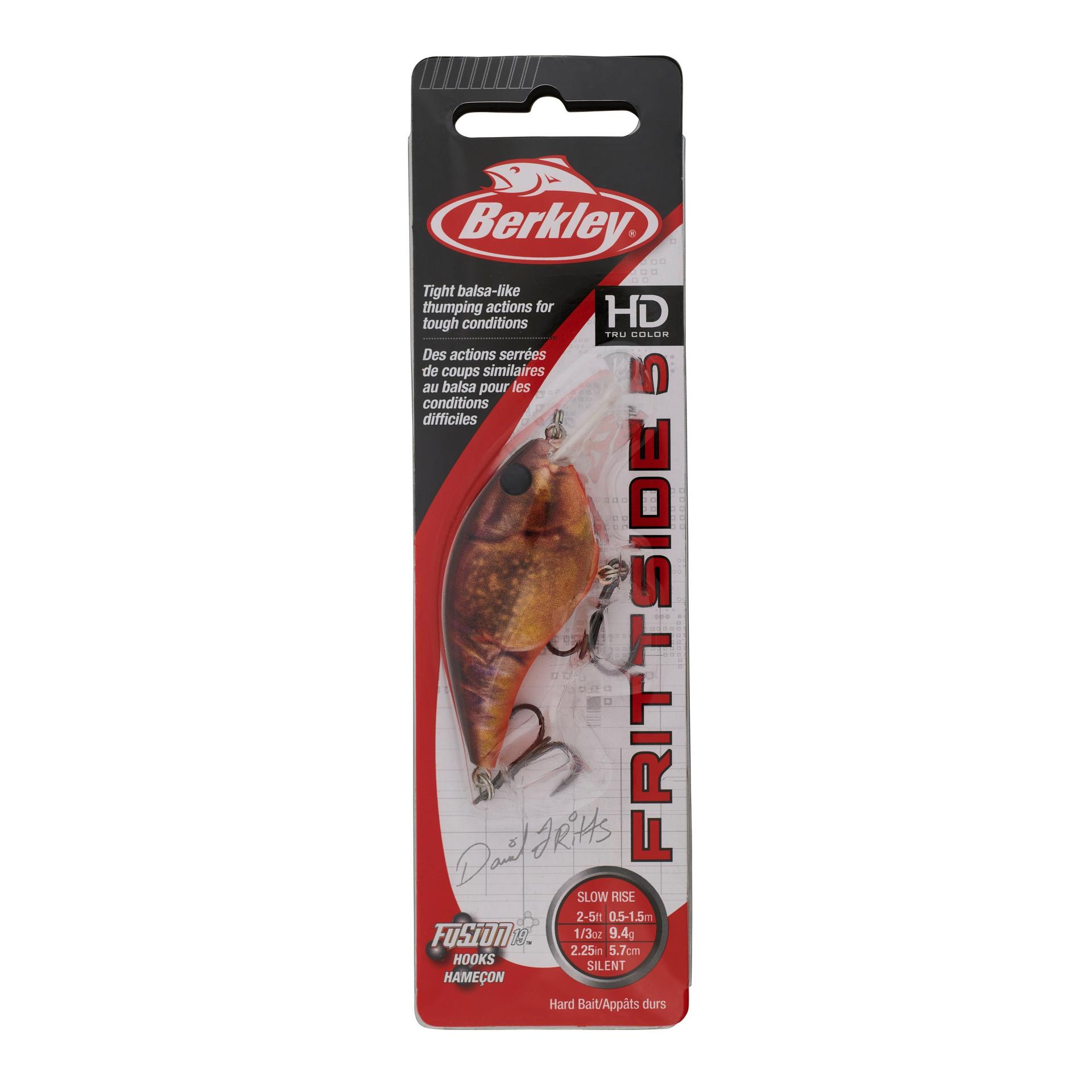 Berkley Frittside HDBrownCraw 5 PKG | Berkley Fishing