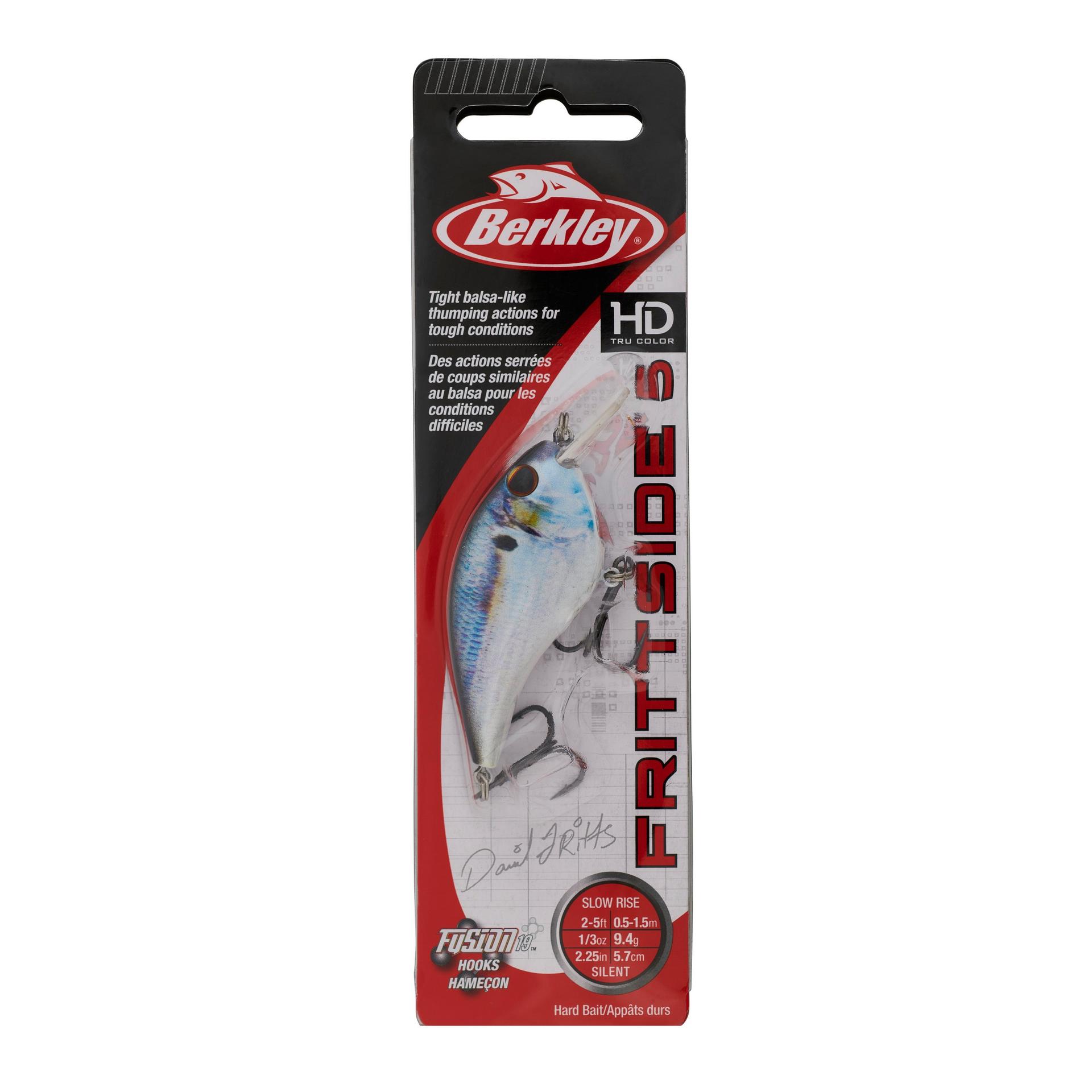 Berkley Frittside HDThreadfinShad 5 PKG | Berkley Fishing