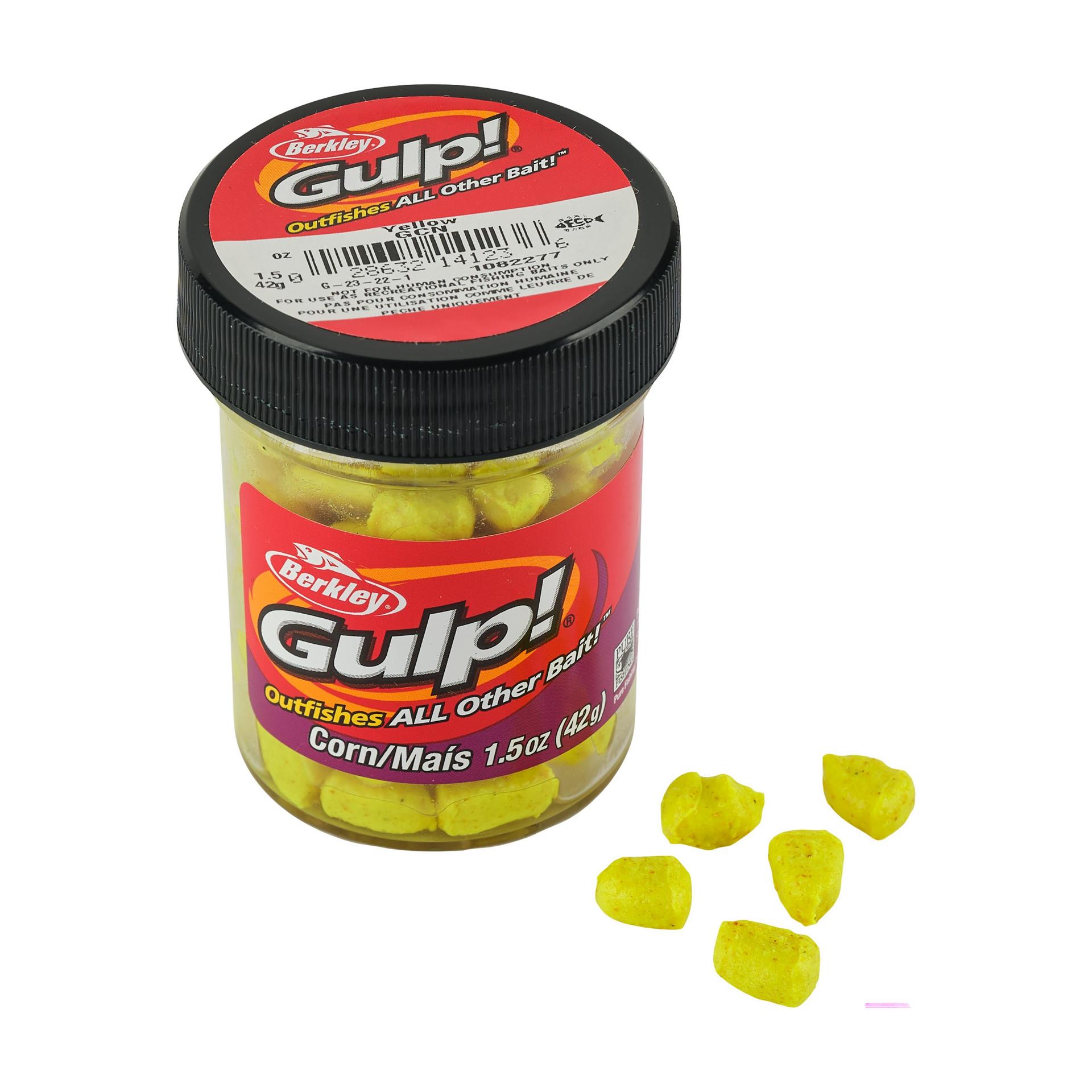 Berkley Gulp!Corn Yellow 0.25in PKG | Berkley Fishing