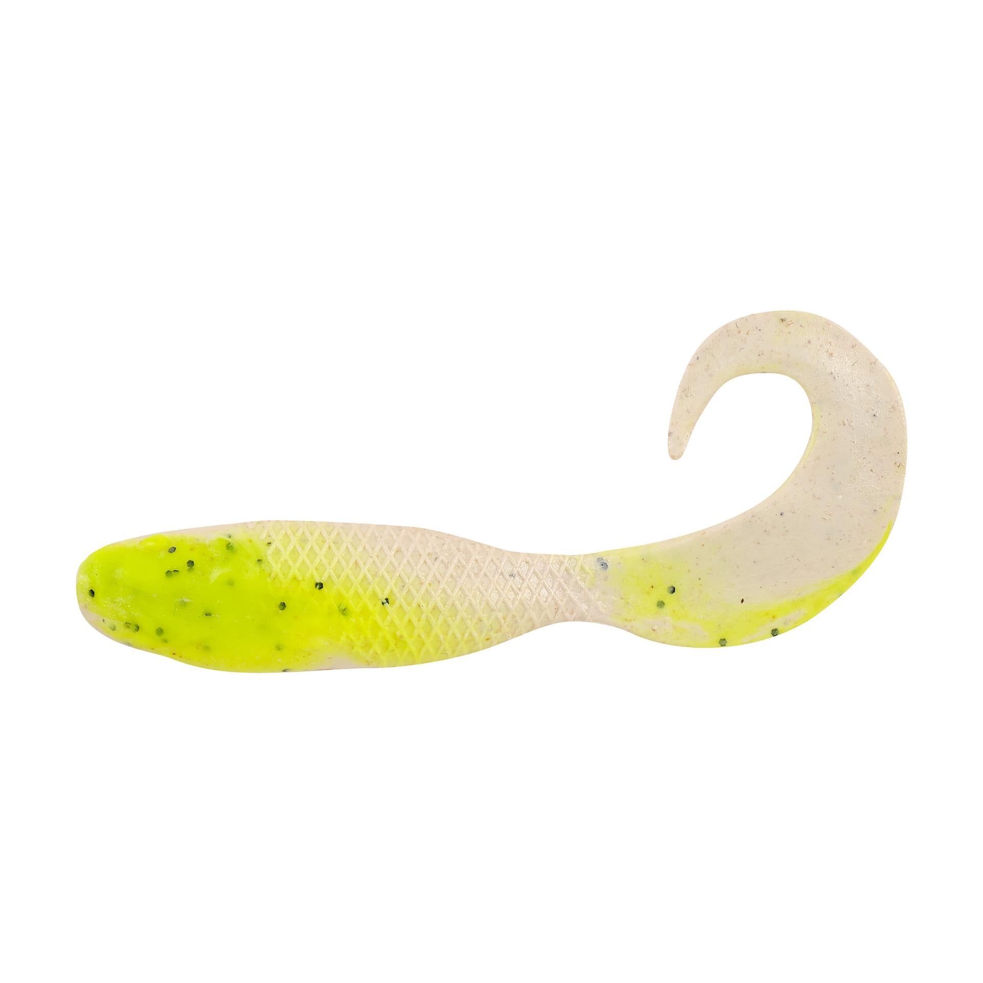 Berkley Gulp!MinnowGrub ChartreusePepperNeon alt2 | Berkley Fishing