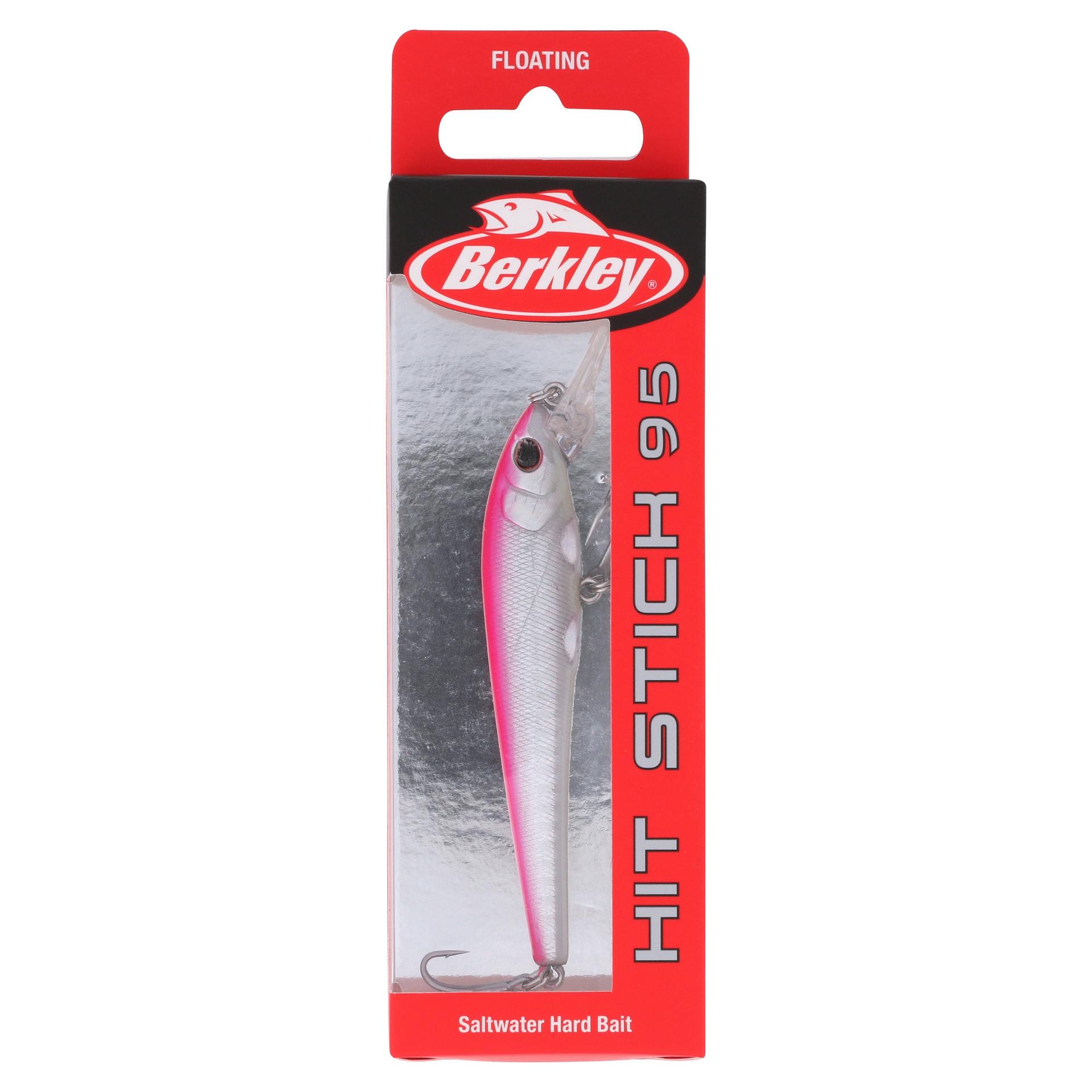 Berkley HitStickSaltwater 95 PinkSilver PKG | Berkley Fishing