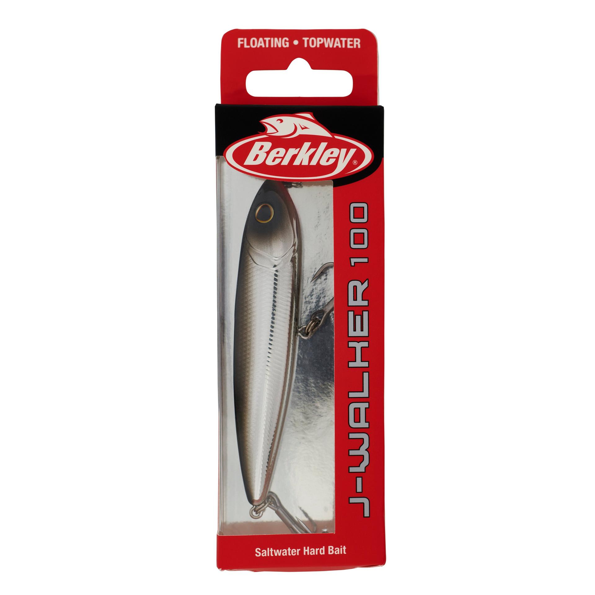 Berkley JWalker100Saltwater BlackChrome 100 PKG | Berkley Fishing