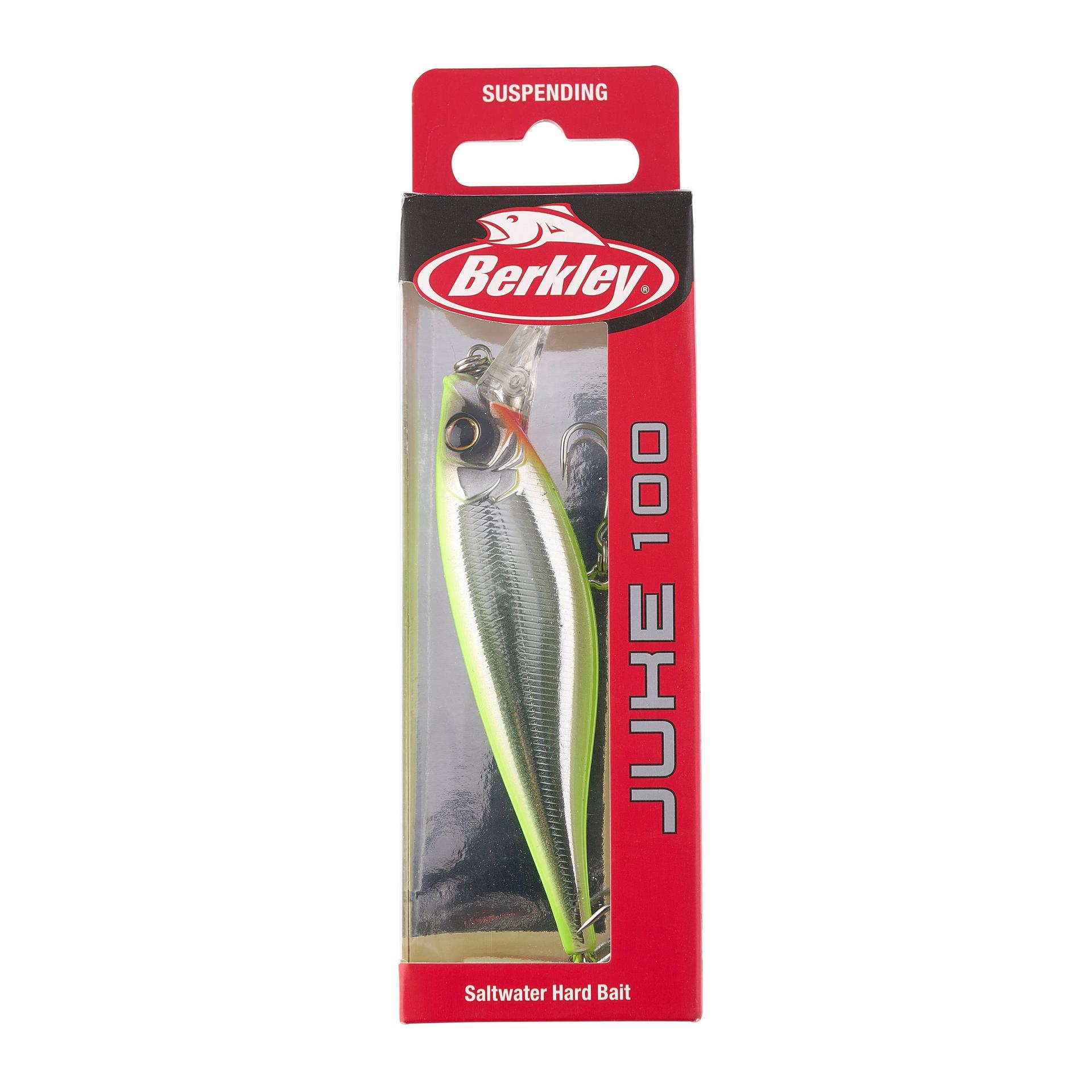 Berkley JukeSaltwater 100 ChromeChartreuse PKG | Berkley Fishing