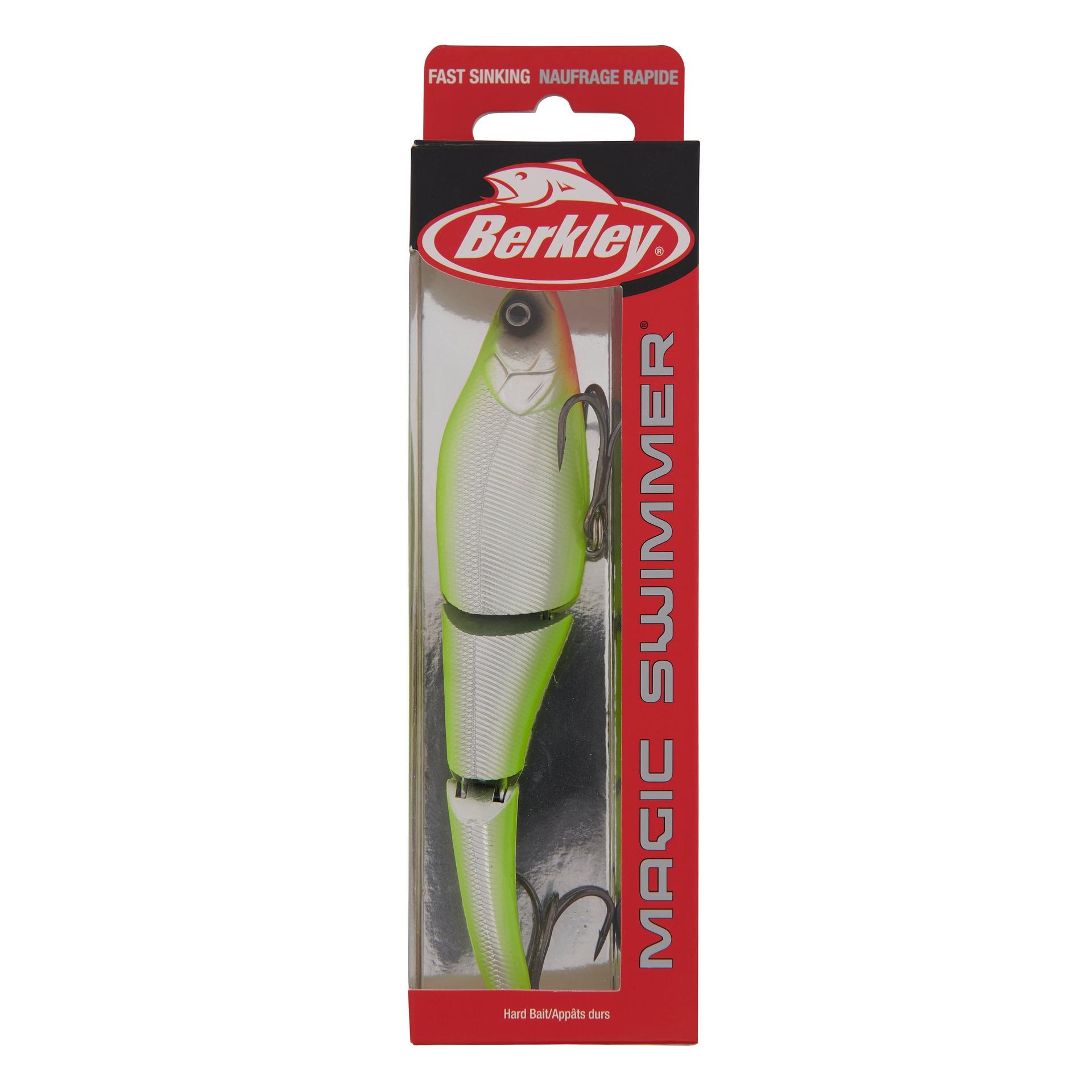 Berkley MagicSwimmer ChromeChartreuse 145FSK PKG | Berkley Fishing