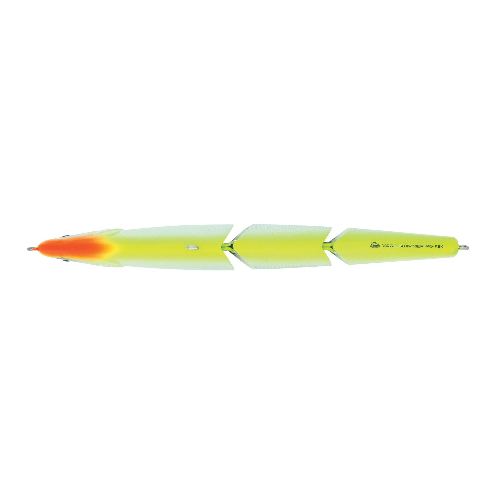 Berkley MagicSwimmer ChromeChartreuse 145FSK alt4 | Berkley Fishing