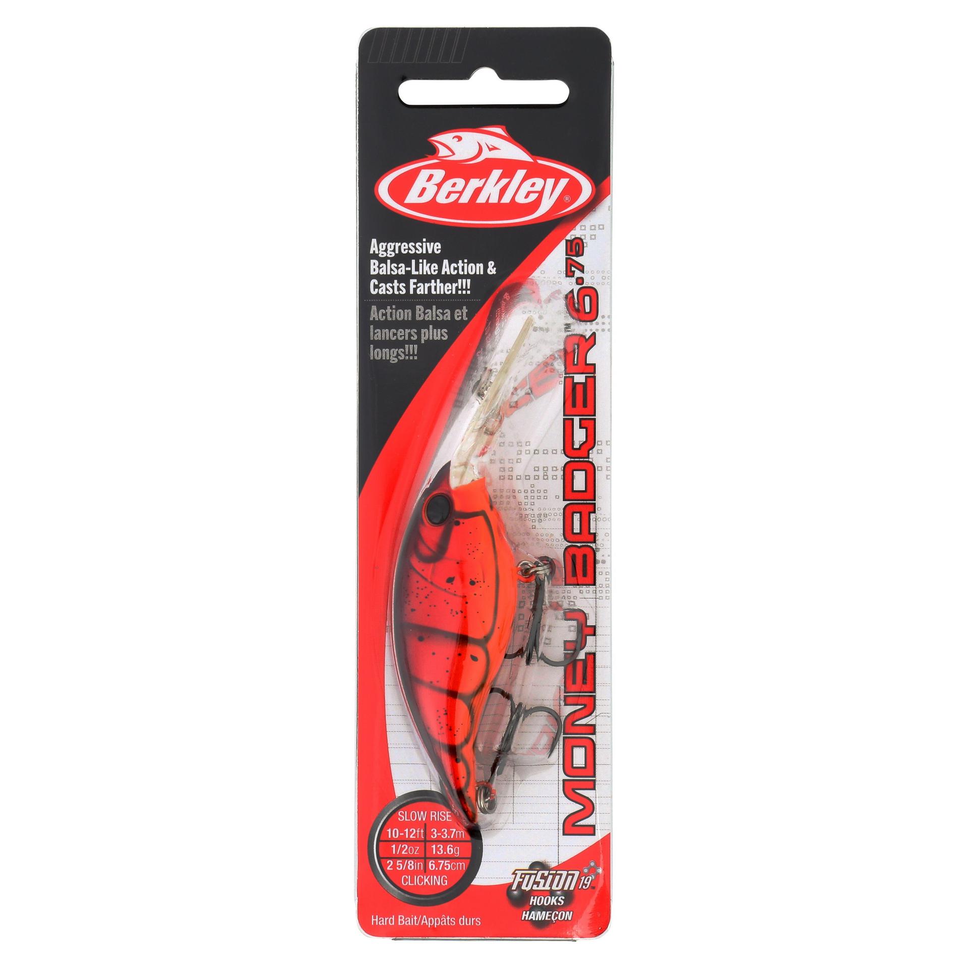 Berkley MoneyBadger 675 SpecialRedCraw PKG | Berkley Fishing