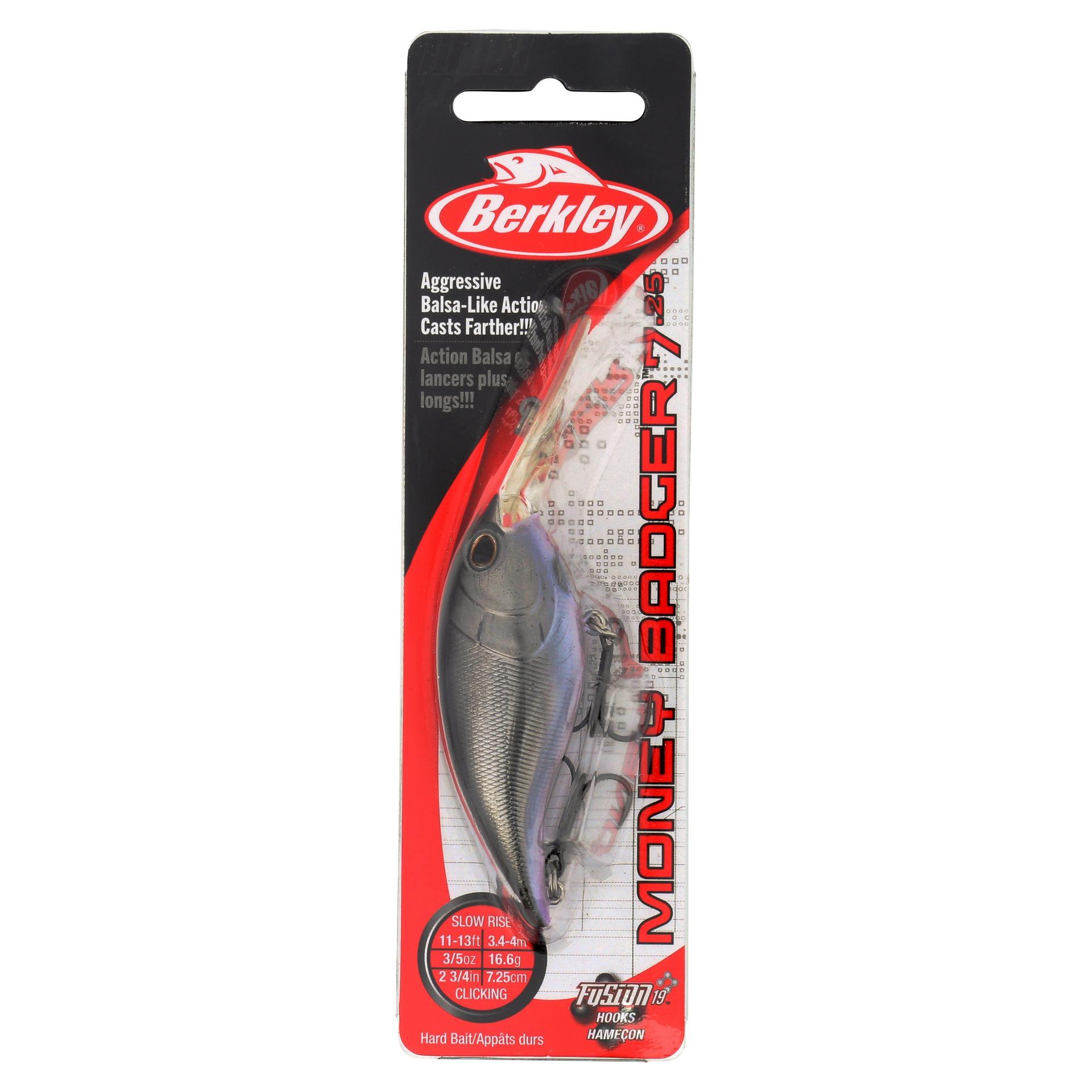 Berkley MoneyBadger 725 BlackSilver PKG | Berkley Fishing