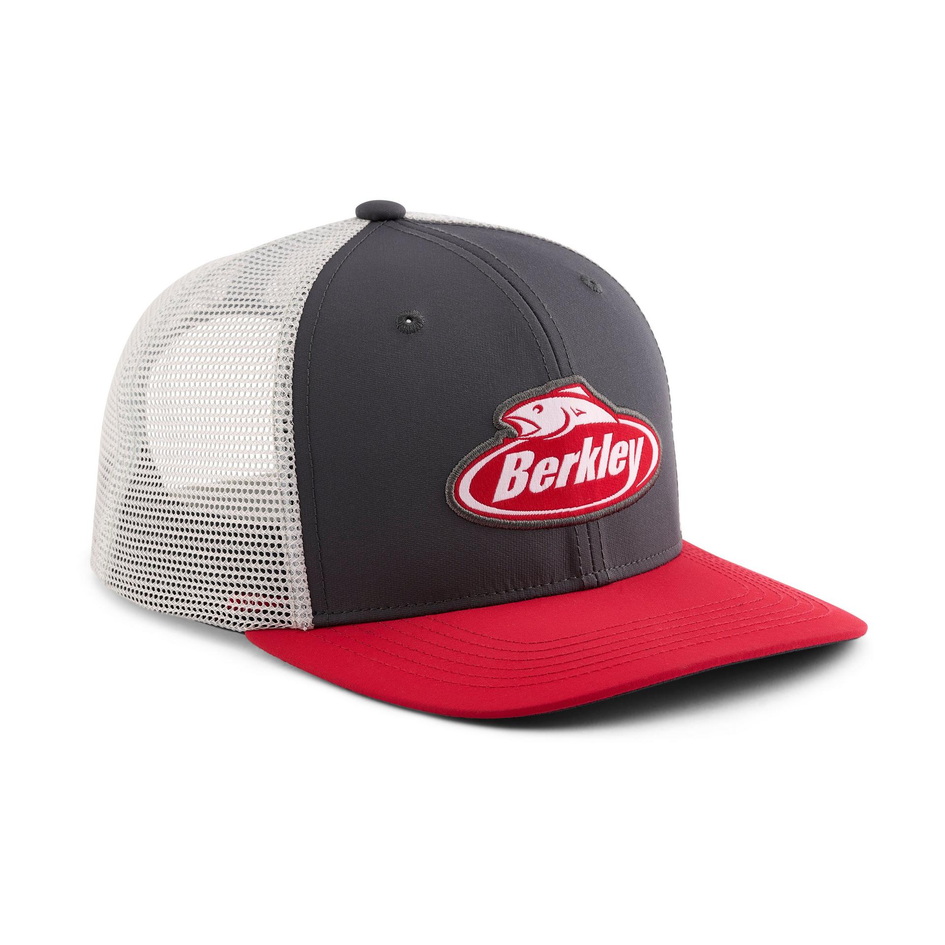 Berkley PerformanceLogoTrucker CharcoalRed alt2 | Berkley Fishing