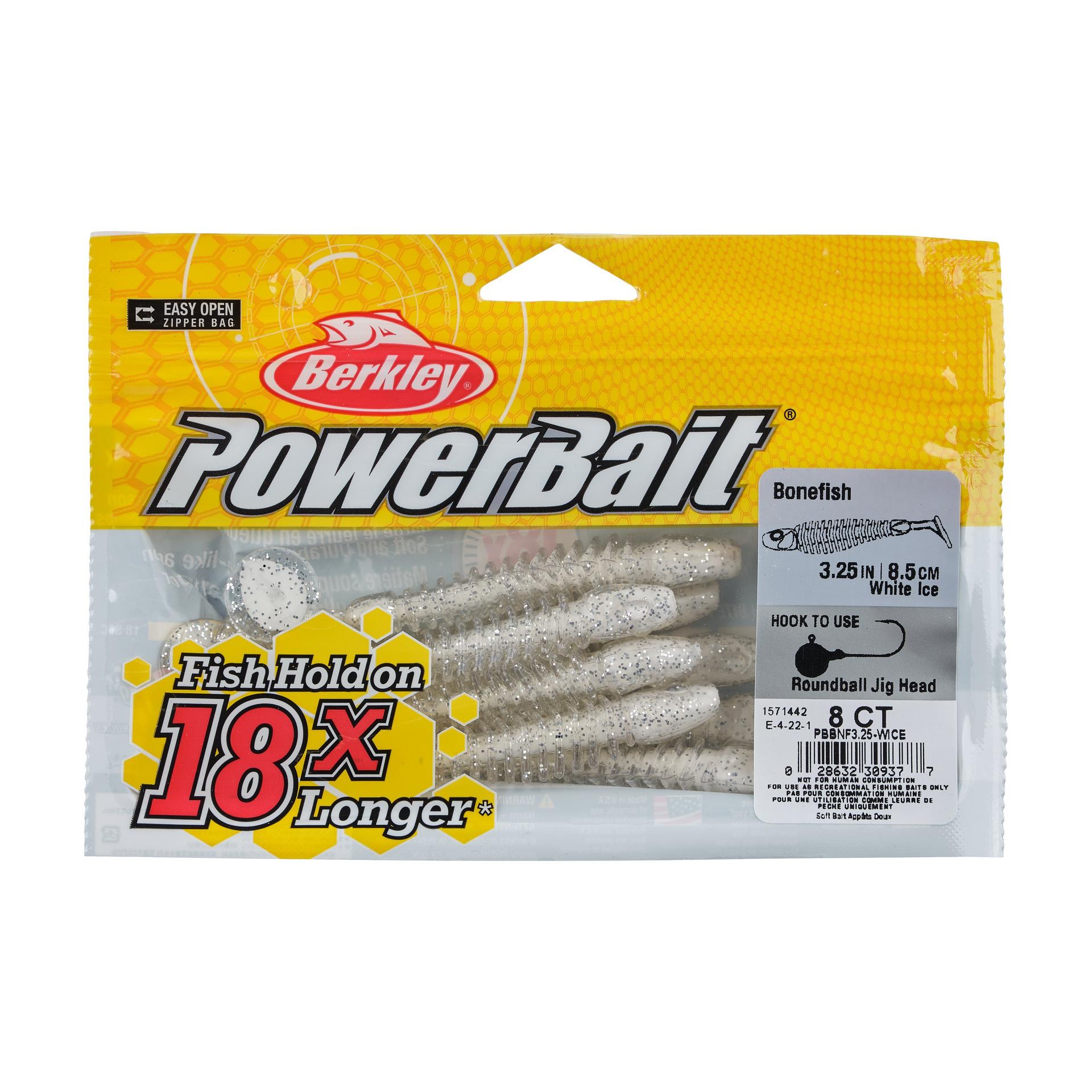 Berkley PowerBaitBonefish 3.25 WhiteIce PKG | Berkley Fishing