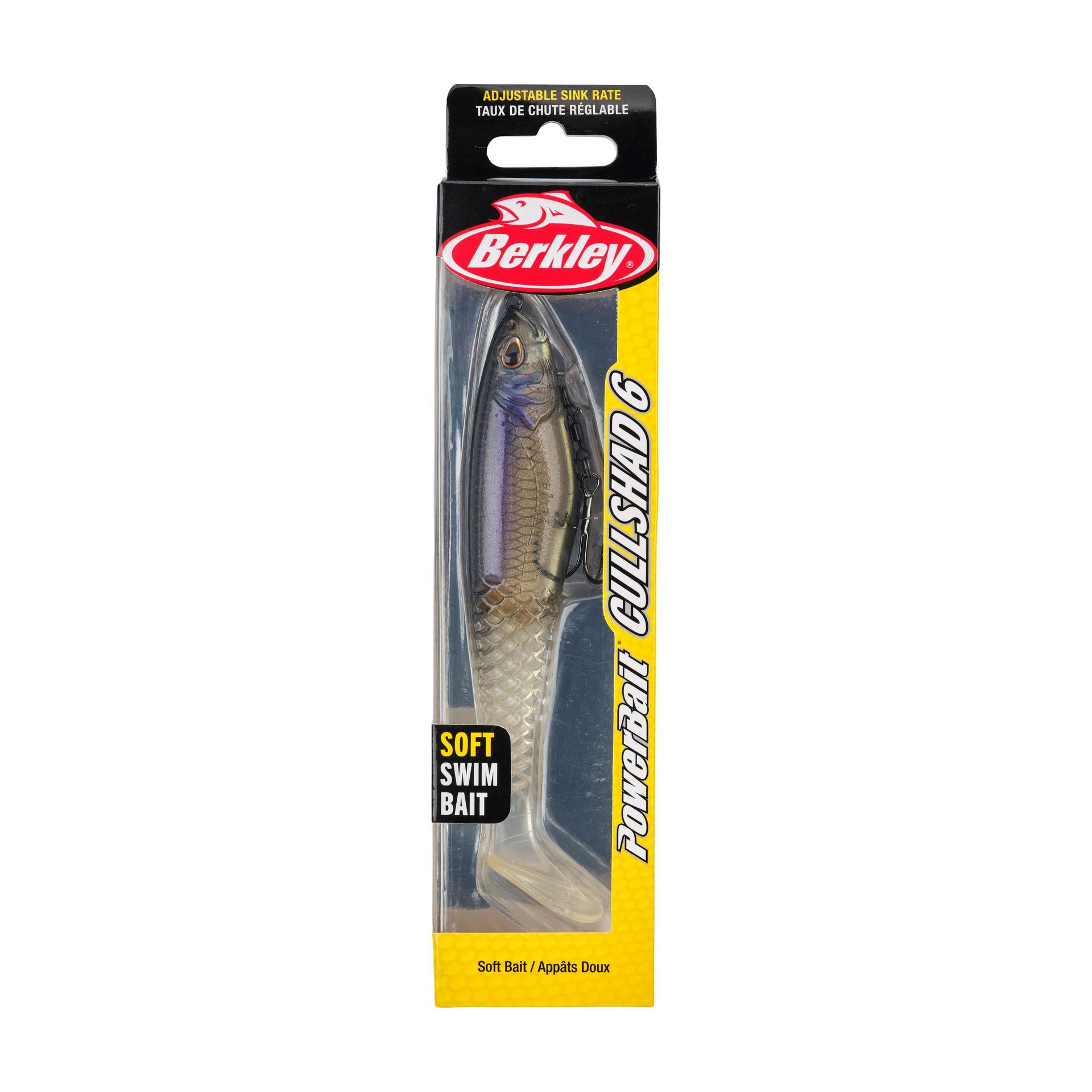 Berkley PowerBaitCullShad 6 GhostMorningDawn PKG | Berkley Fishing