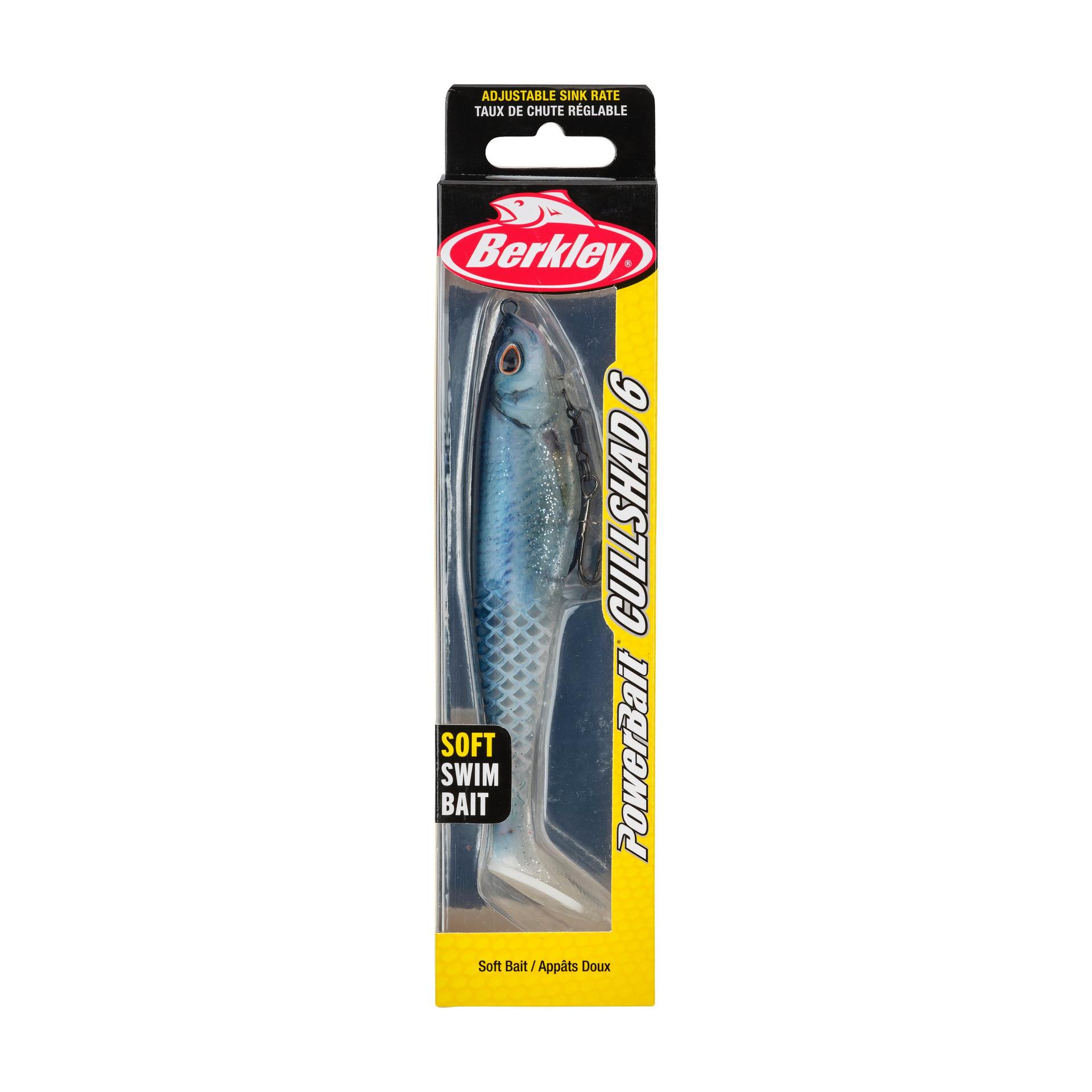 Berkley PowerBaitCullShad 6 HBBlueShad PKG | Berkley Fishing