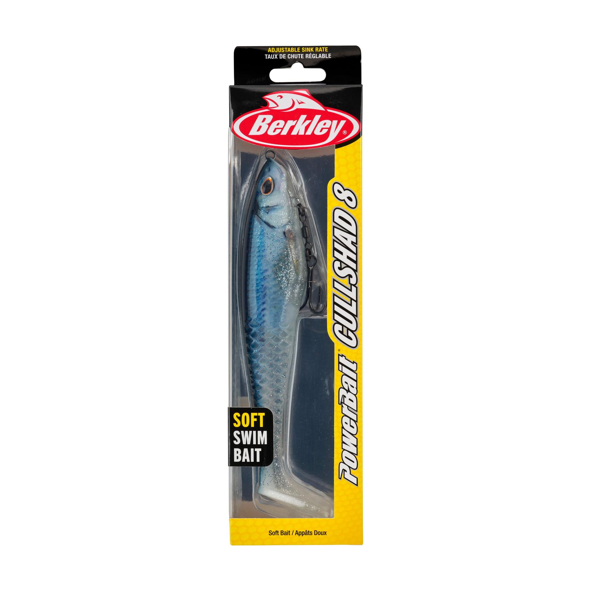 Berkley PowerBaitCullShad 8 HBBlueShad PKG | Berkley Fishing