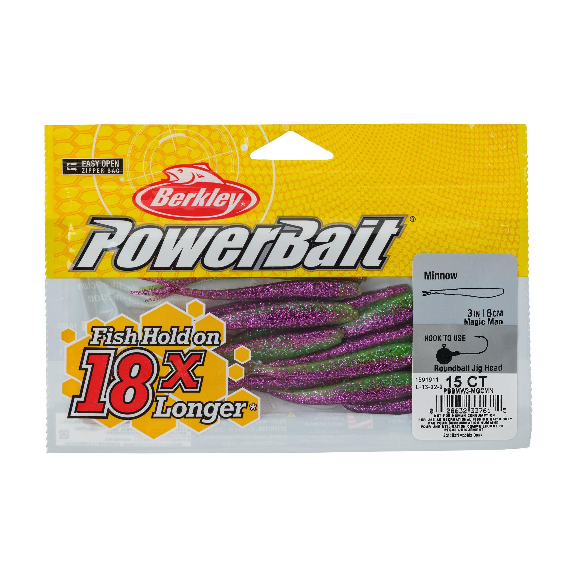 Berkley PowerBaitMinnow MagicMan 3in PKG | Berkley Fishing