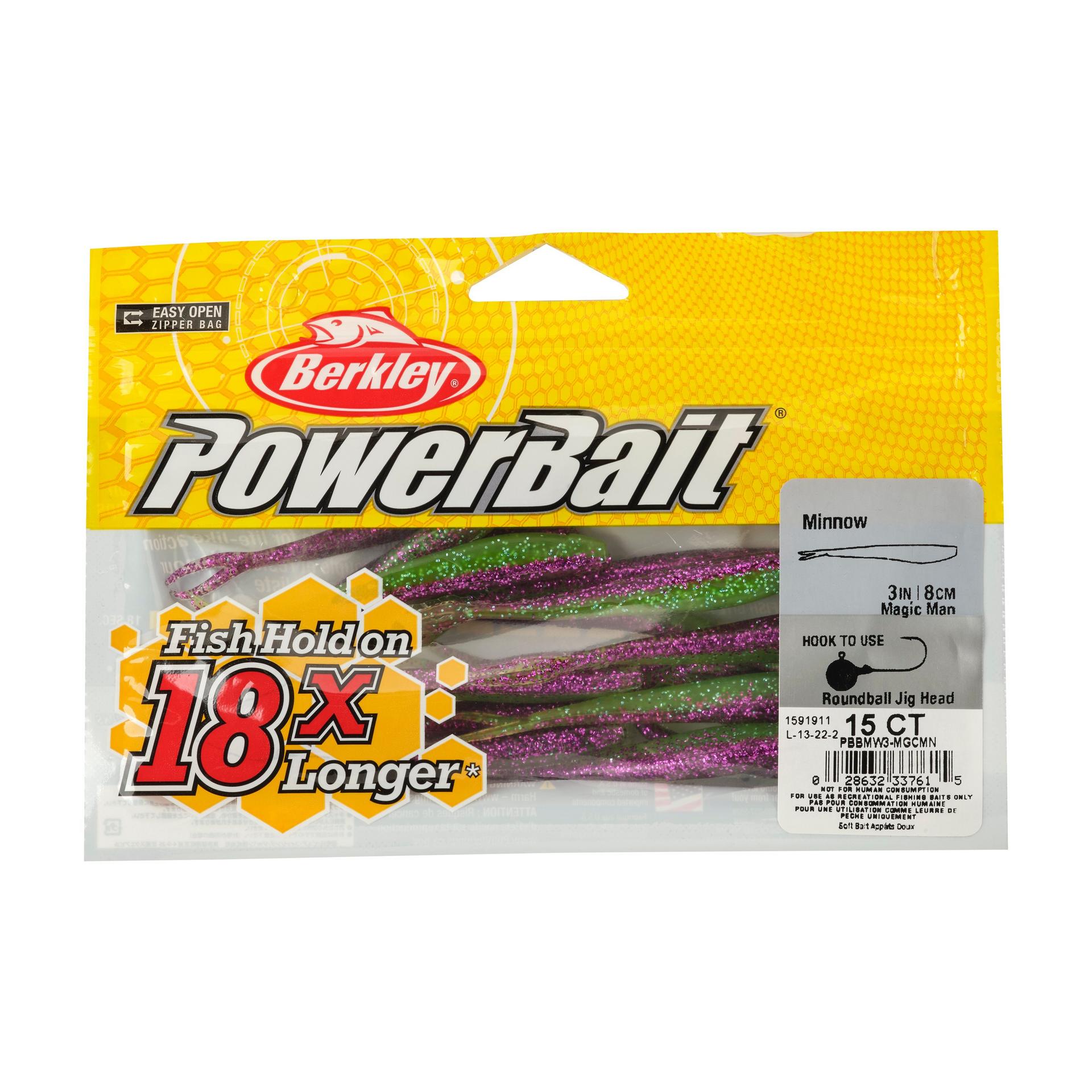 Berkley PowerBaitMinnow MagicMan 4in PKG | Berkley Fishing