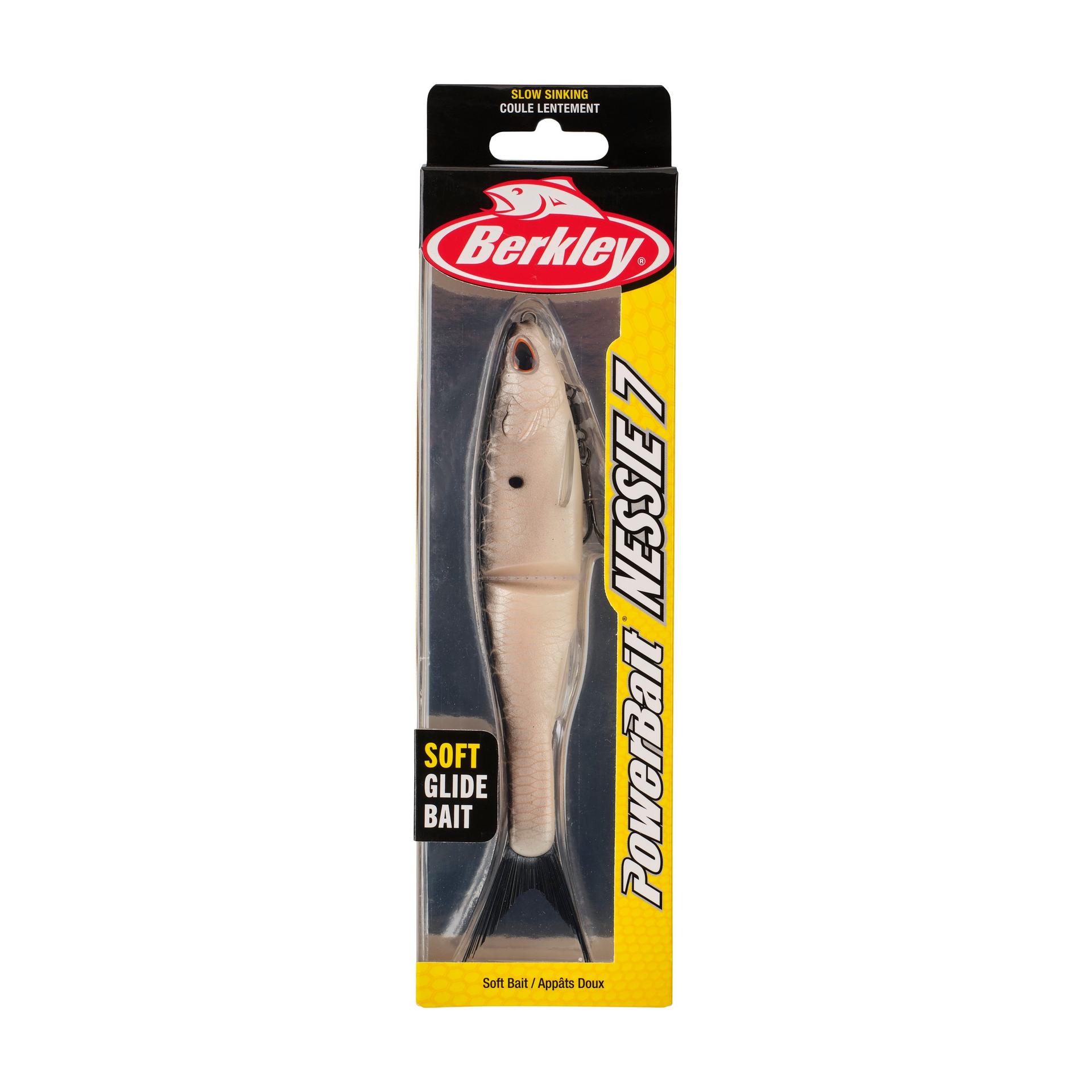 Berkley PowerBaitNessie BurntBone 7in PKG | Berkley Fishing