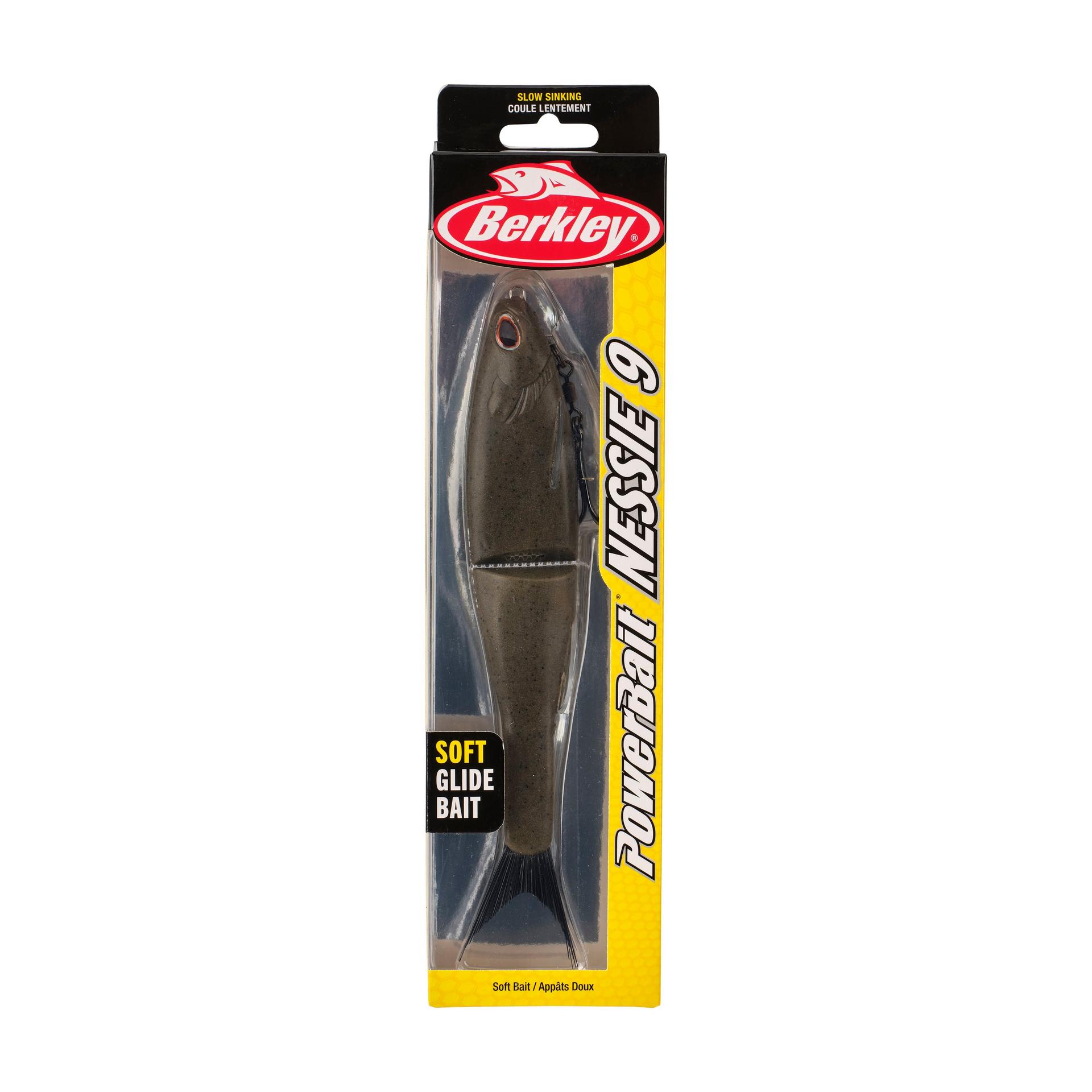 Berkley PowerBaitNessie GreenPumpkin 9in PKG | Berkley Fishing