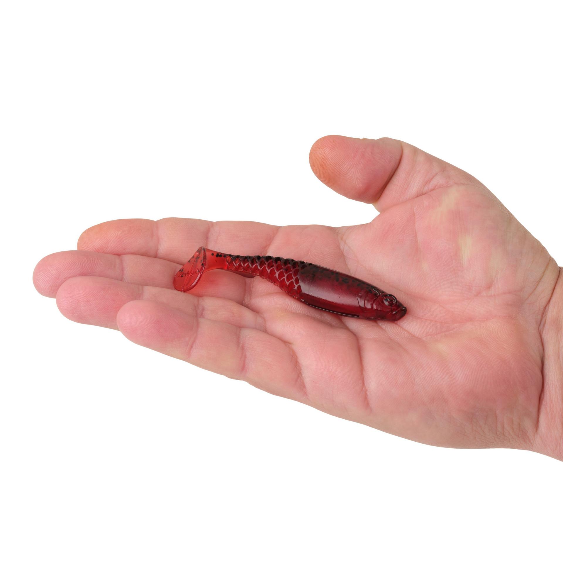 Berkley PowerBaitPaddlinPowerStinger GhostRedCraw 3.5in HAND | Berkley Fishing