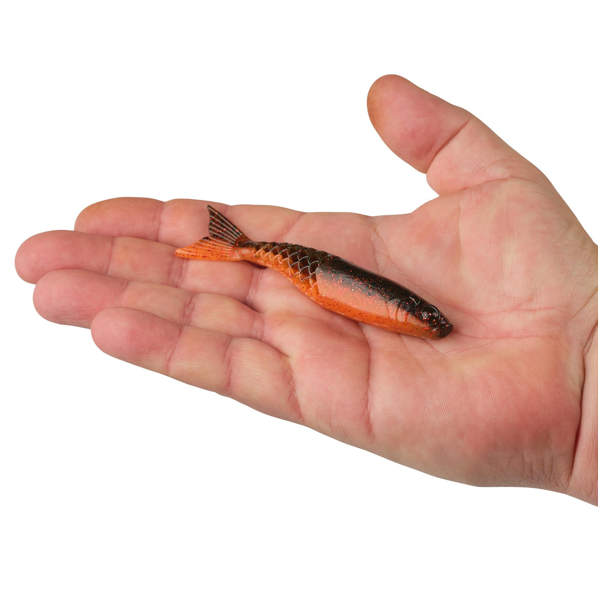 Berkley PowerBaitPowerStinger 4.25 WatermelonCopperOrangewRed HAND | Berkley Fishing